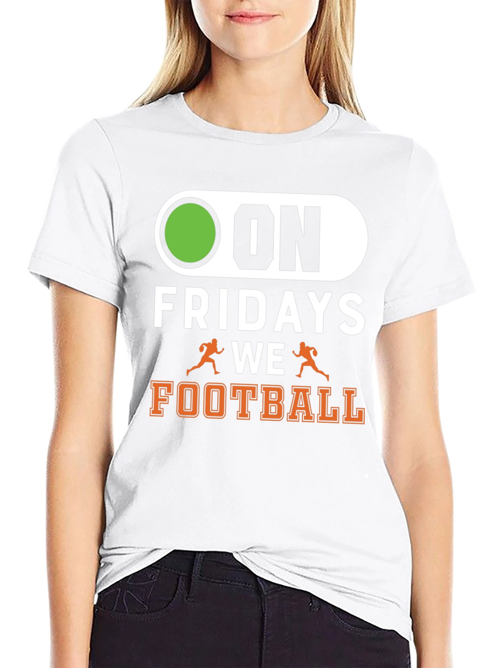 On Fridays We Football T-Shirt