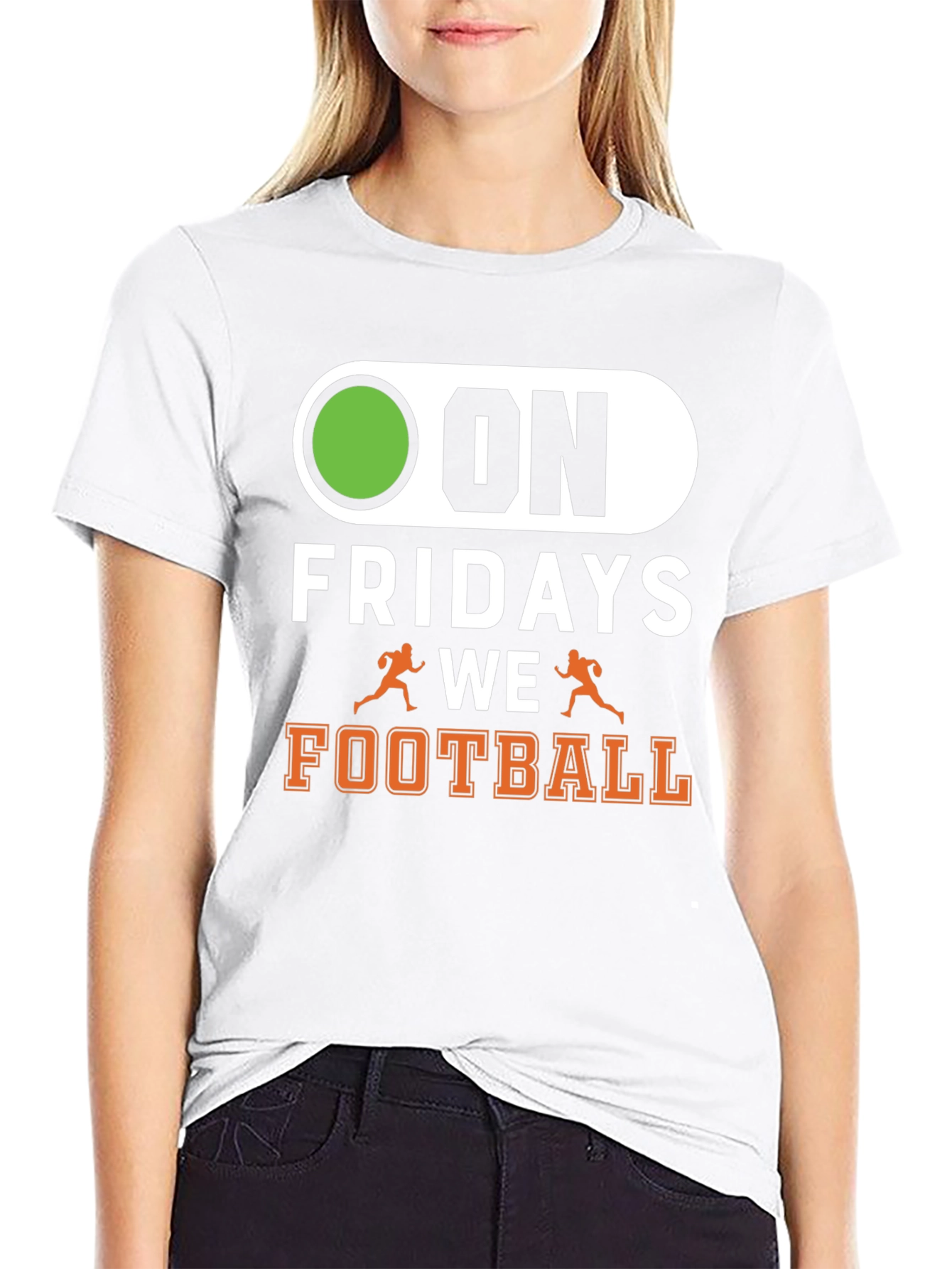 On Fridays We Football T-Shirt