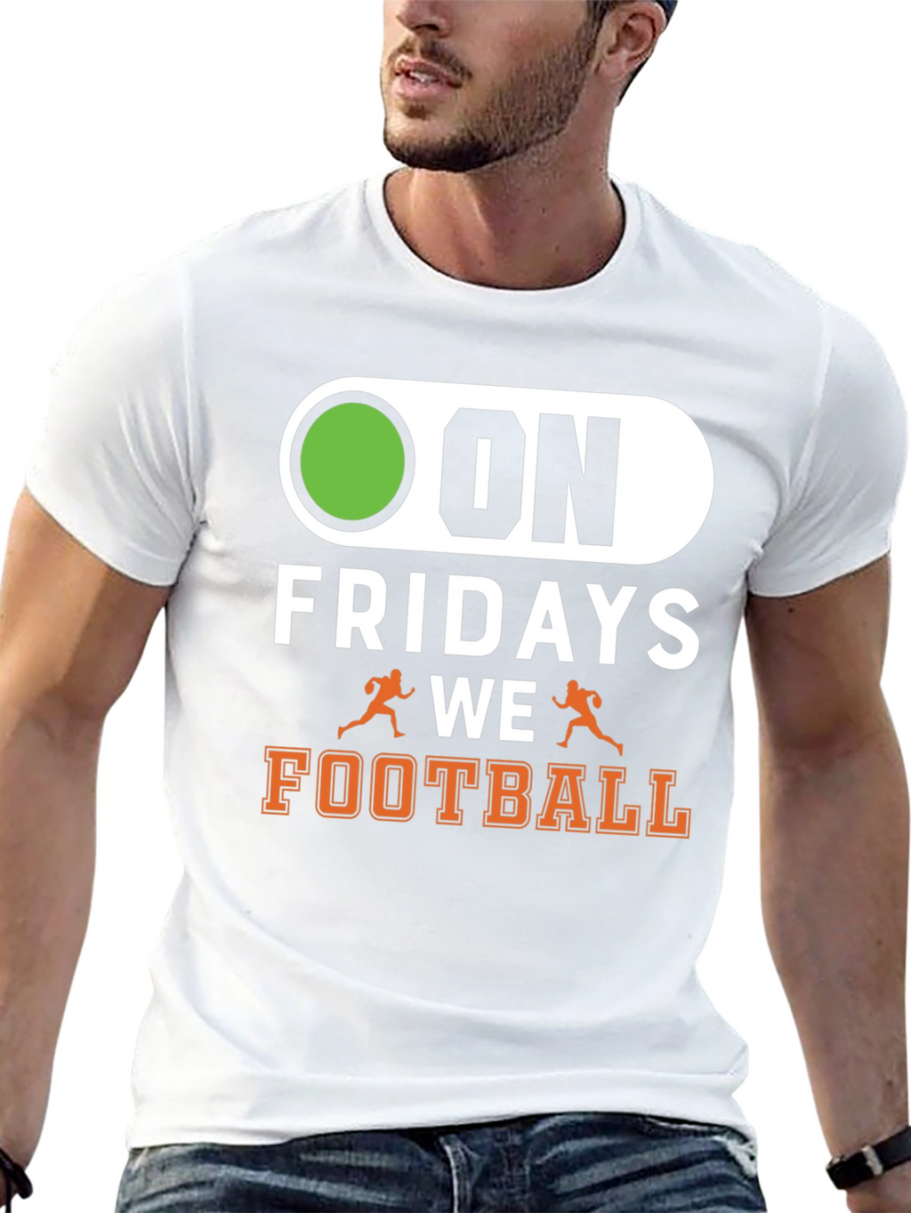 On Fridays We Football T-Shirt
