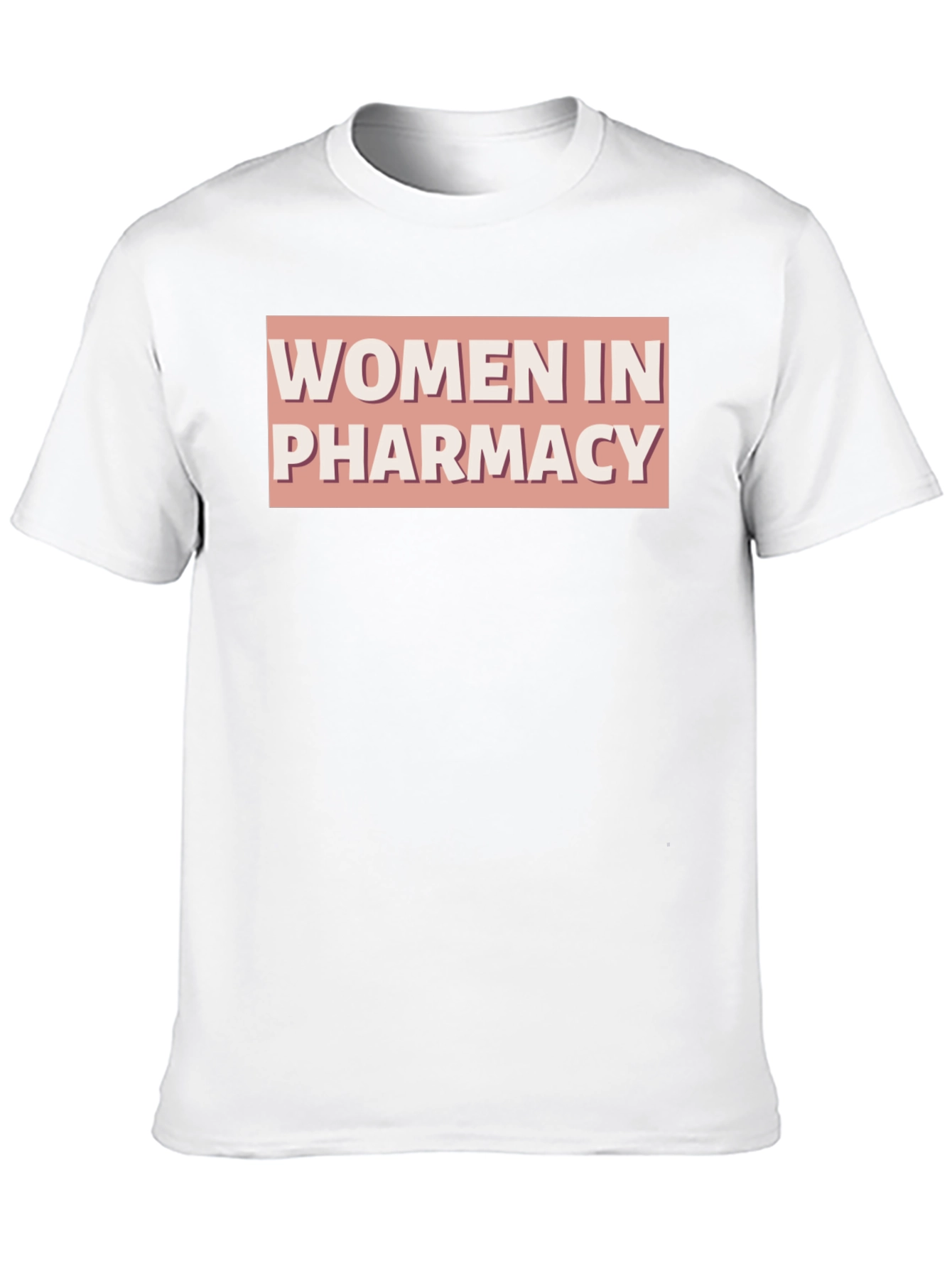 Women in Pharmacy Graphic Tee - Black Cotton T-Shirt