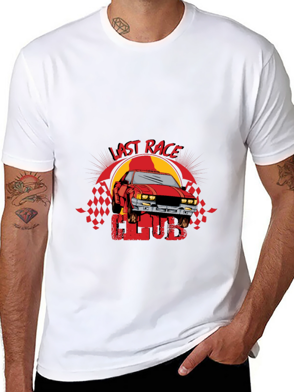 Last Race Club Graphic Tee