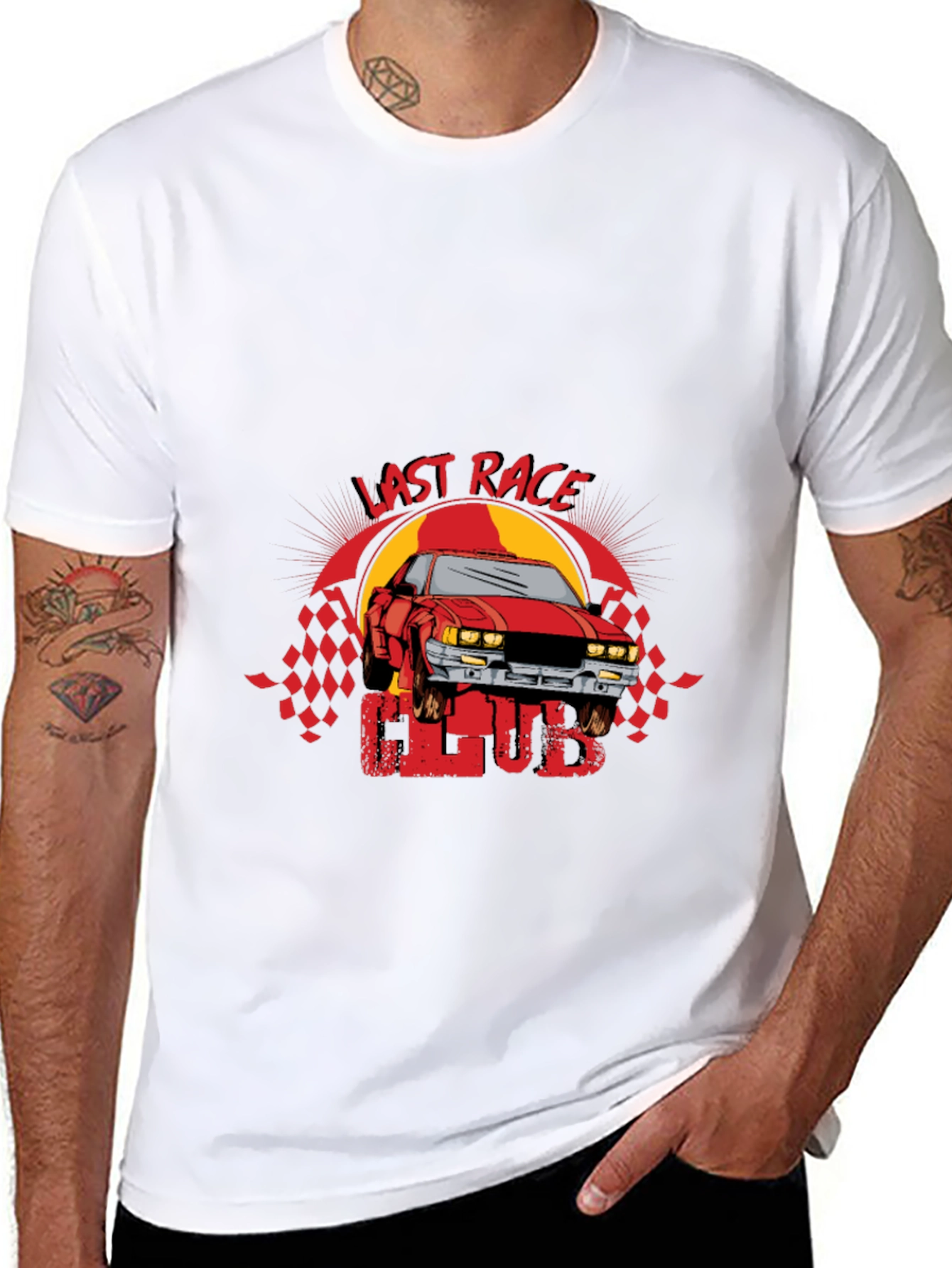 Last Race Club Graphic Tee