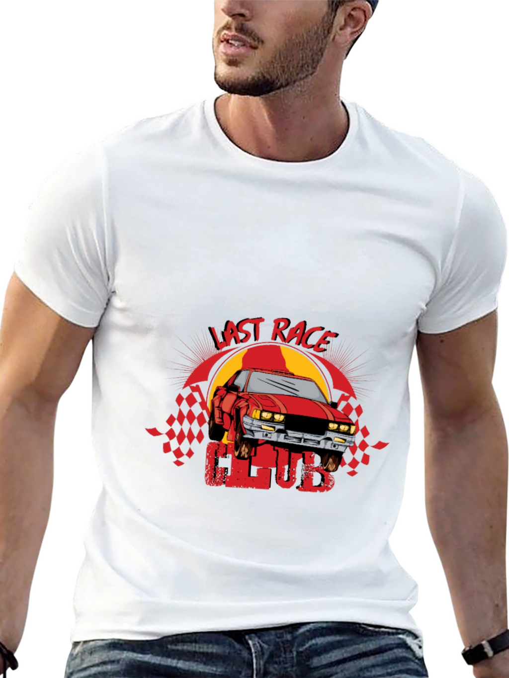 Last Race Club Graphic Tee