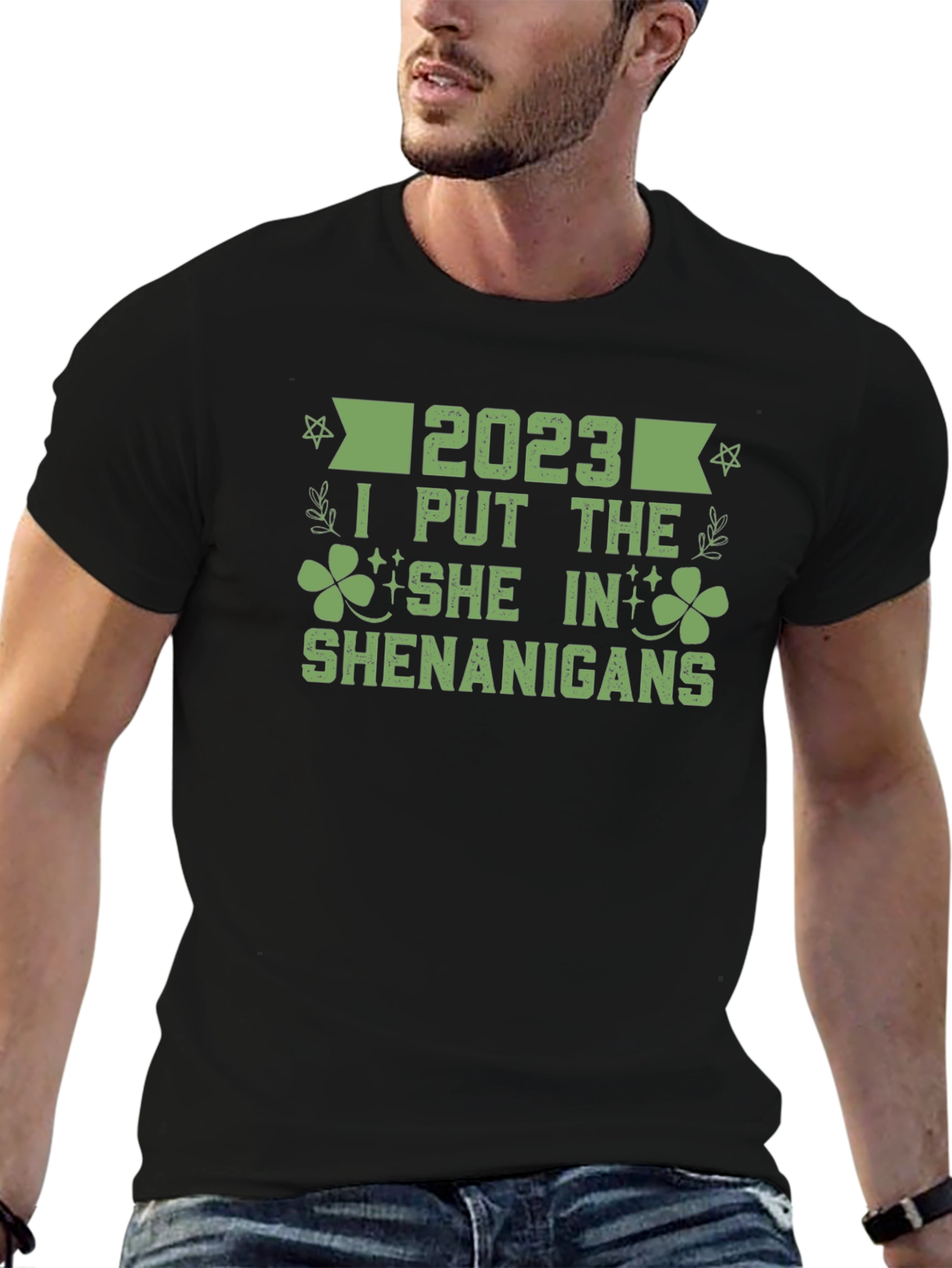 2023 She in Shenanigans St. Patricks Day T-Shirt