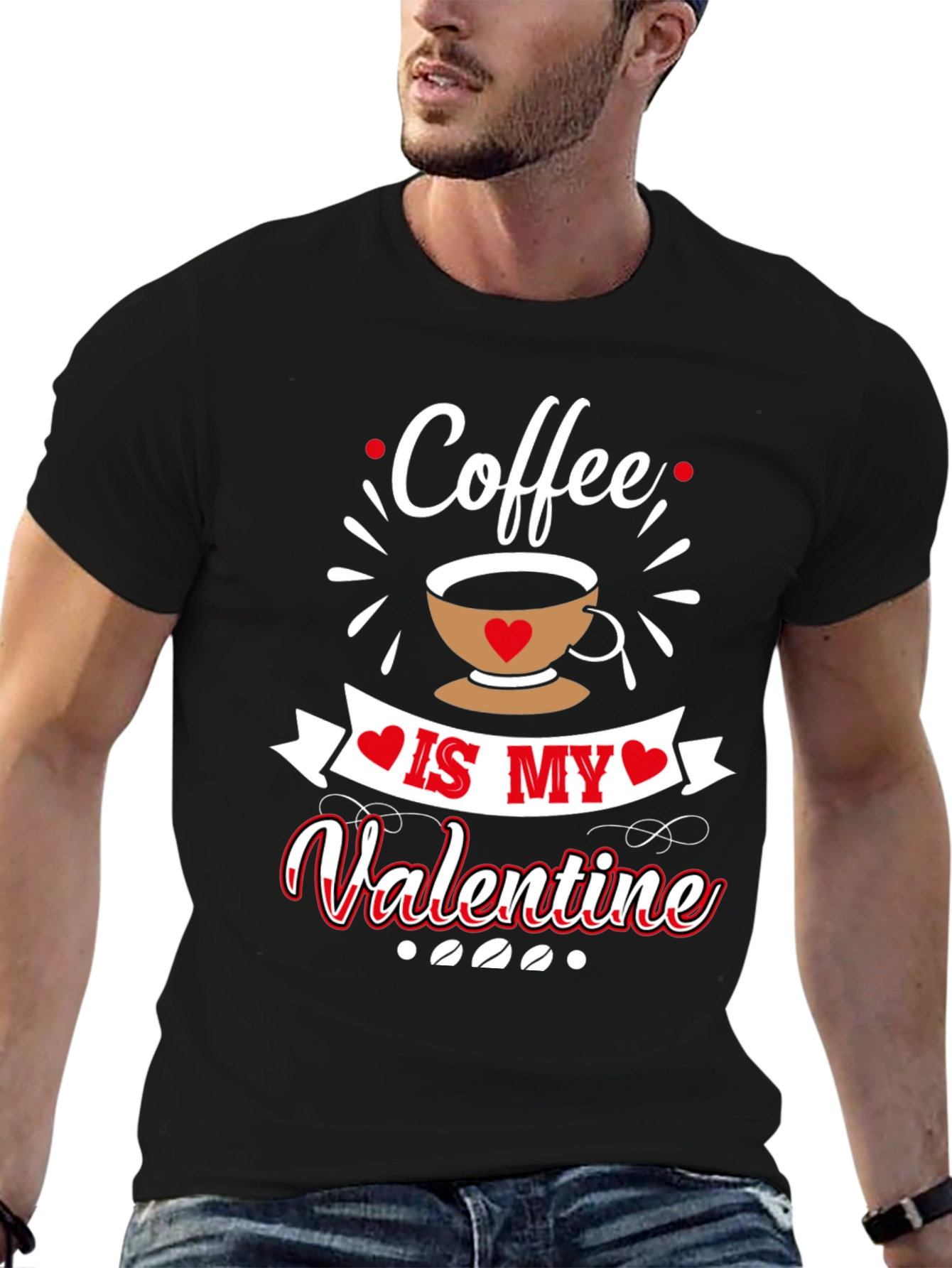 Coffee is My Valentine Graphic Tee