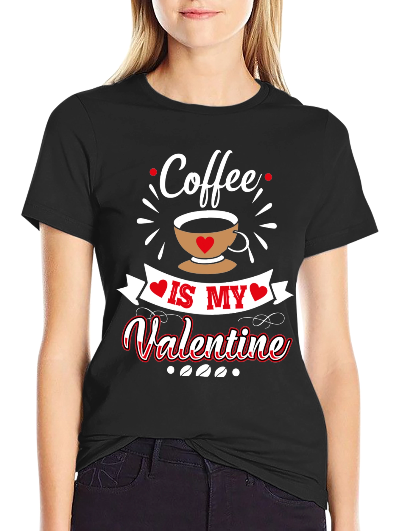 Coffee is My Valentine Graphic Tee