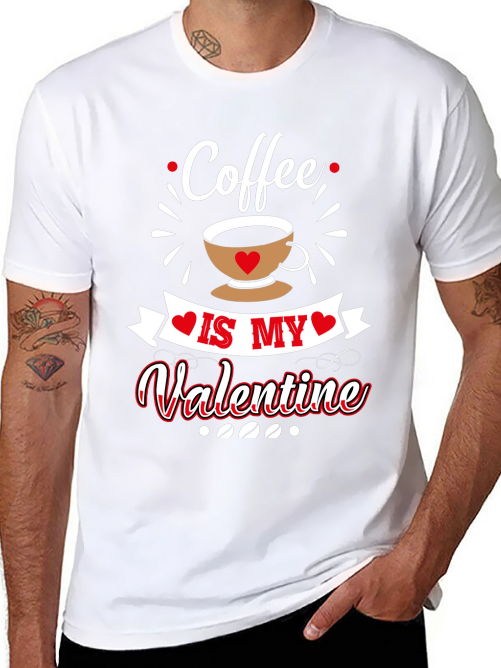 Coffee is My Valentine Graphic Tee