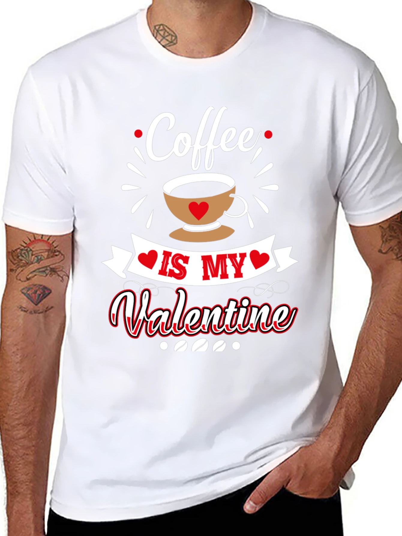 Coffee is My Valentine Graphic Tee