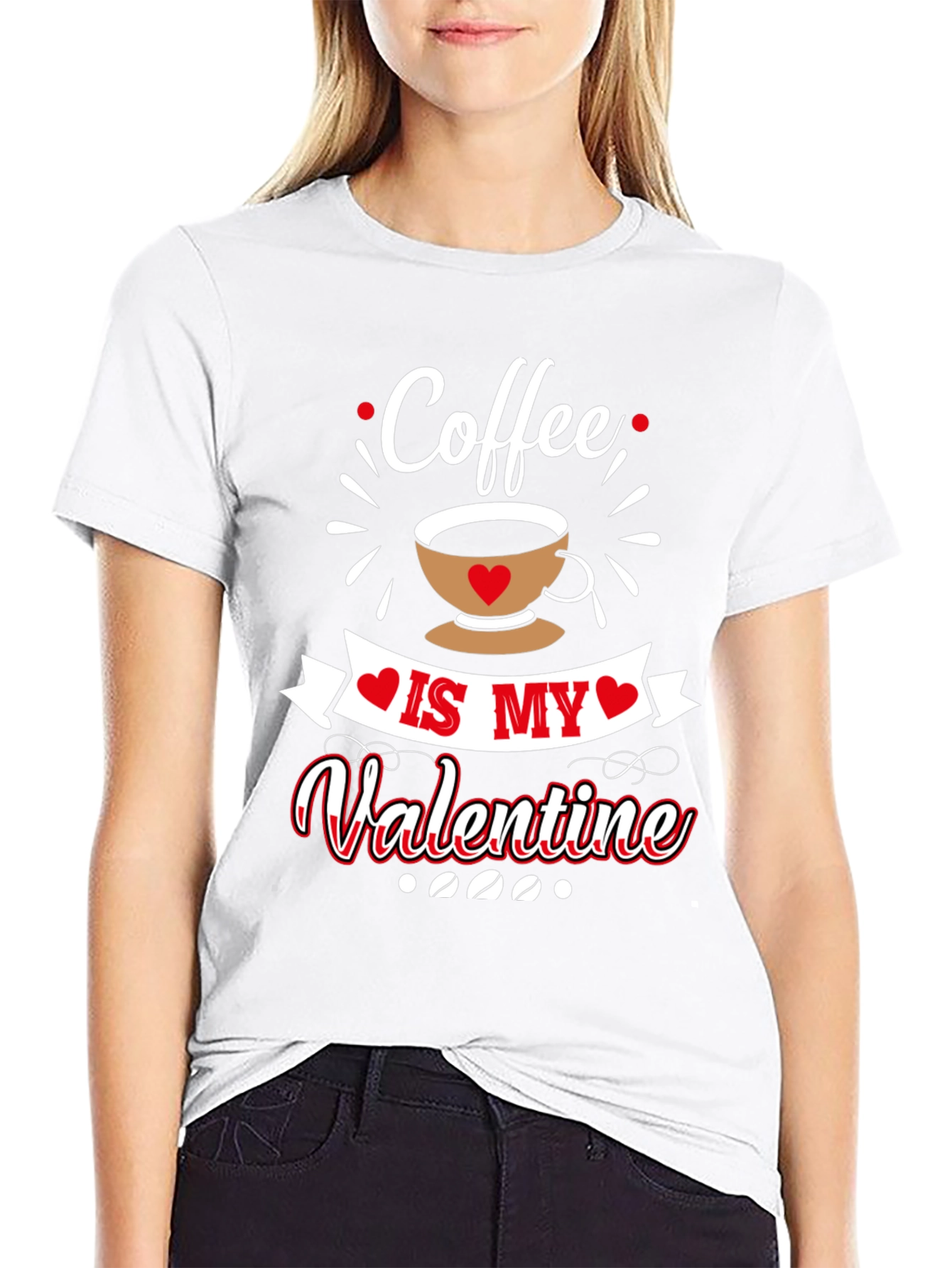 Coffee is My Valentine Graphic Tee
