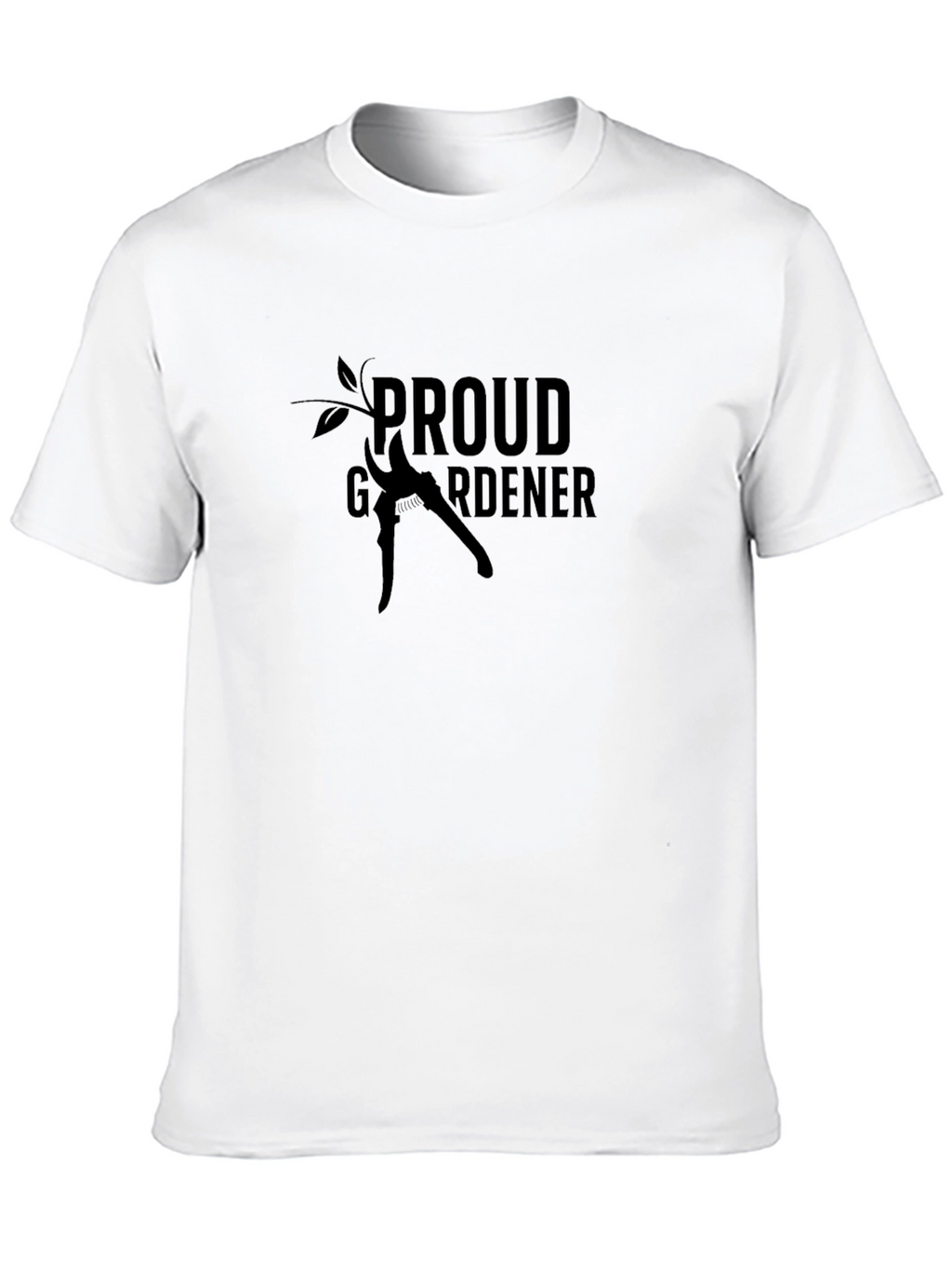 Proud Gardener Black T-Shirt