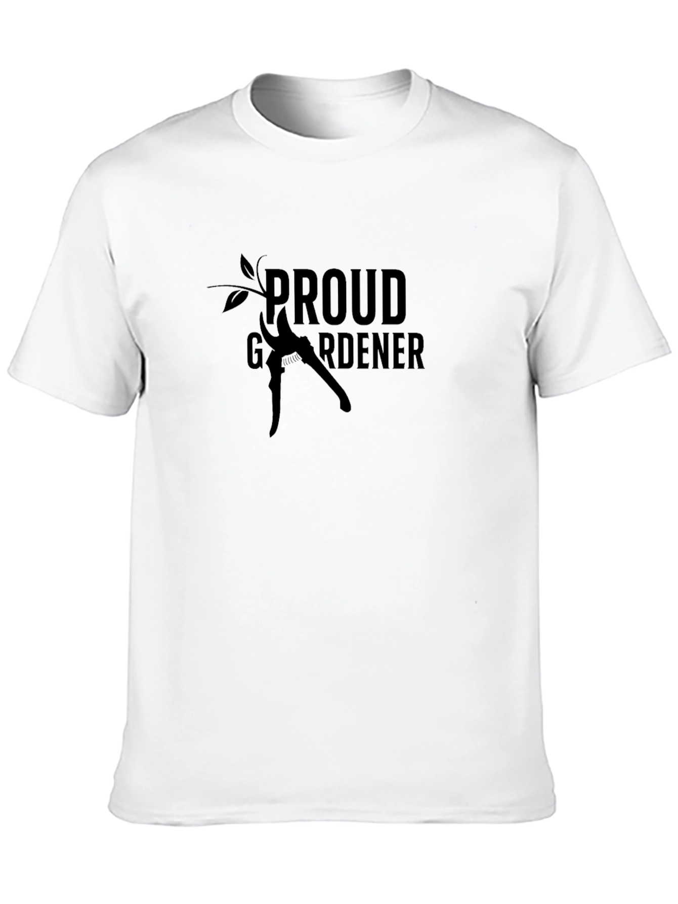 Proud Gardener Black T-Shirt