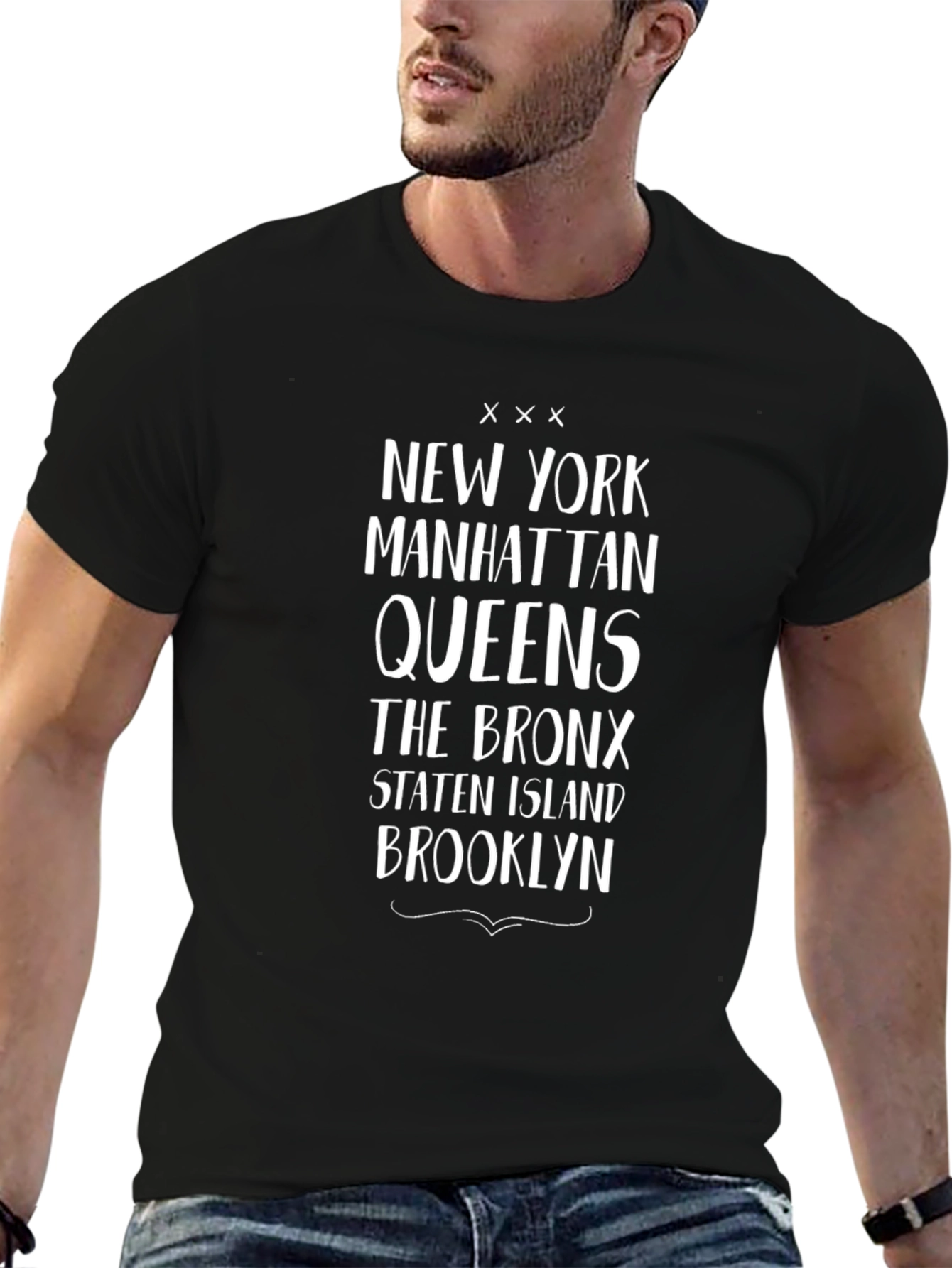 New York Boroughs Graphic Tee