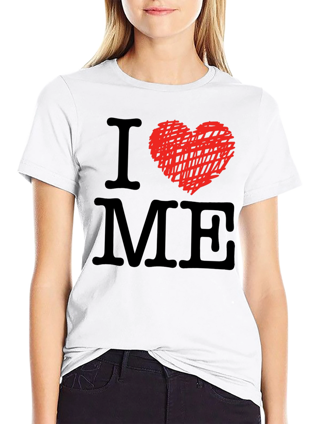 I Heart ME Graphic Tee - Mens Black T-Shirt