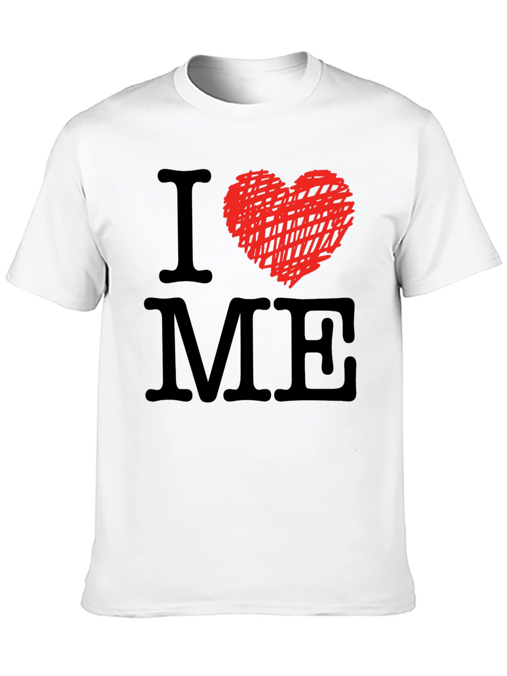I Heart ME Graphic Tee - Mens Black T-Shirt