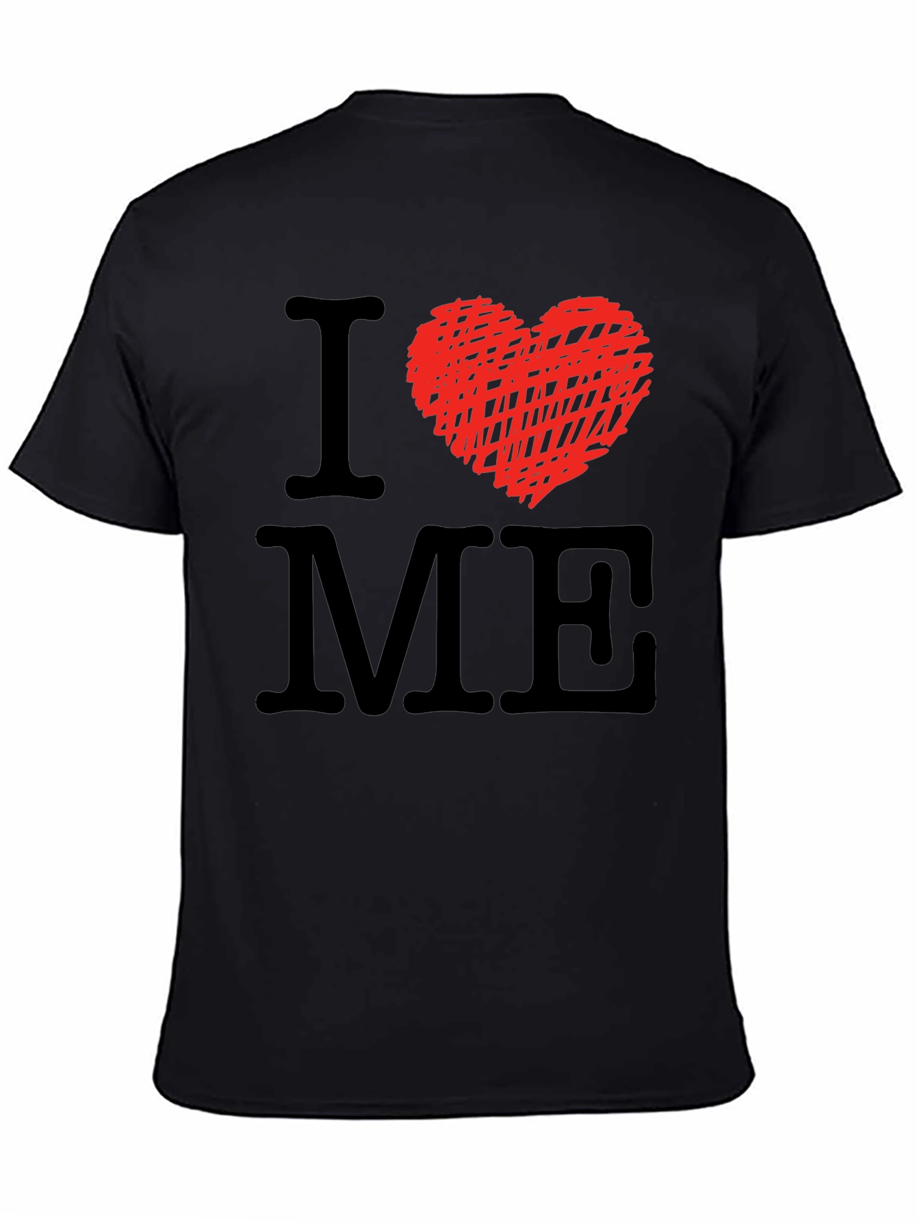 I Heart ME Graphic Tee - Mens Black T-Shirt