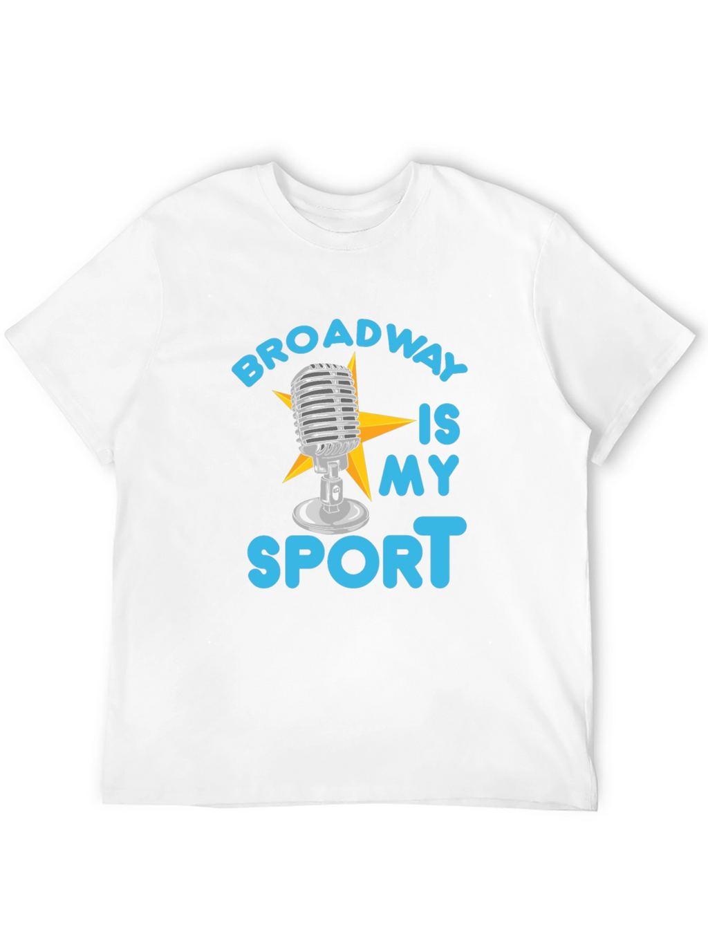 Broadway Is My Sport T-Shirt - Black