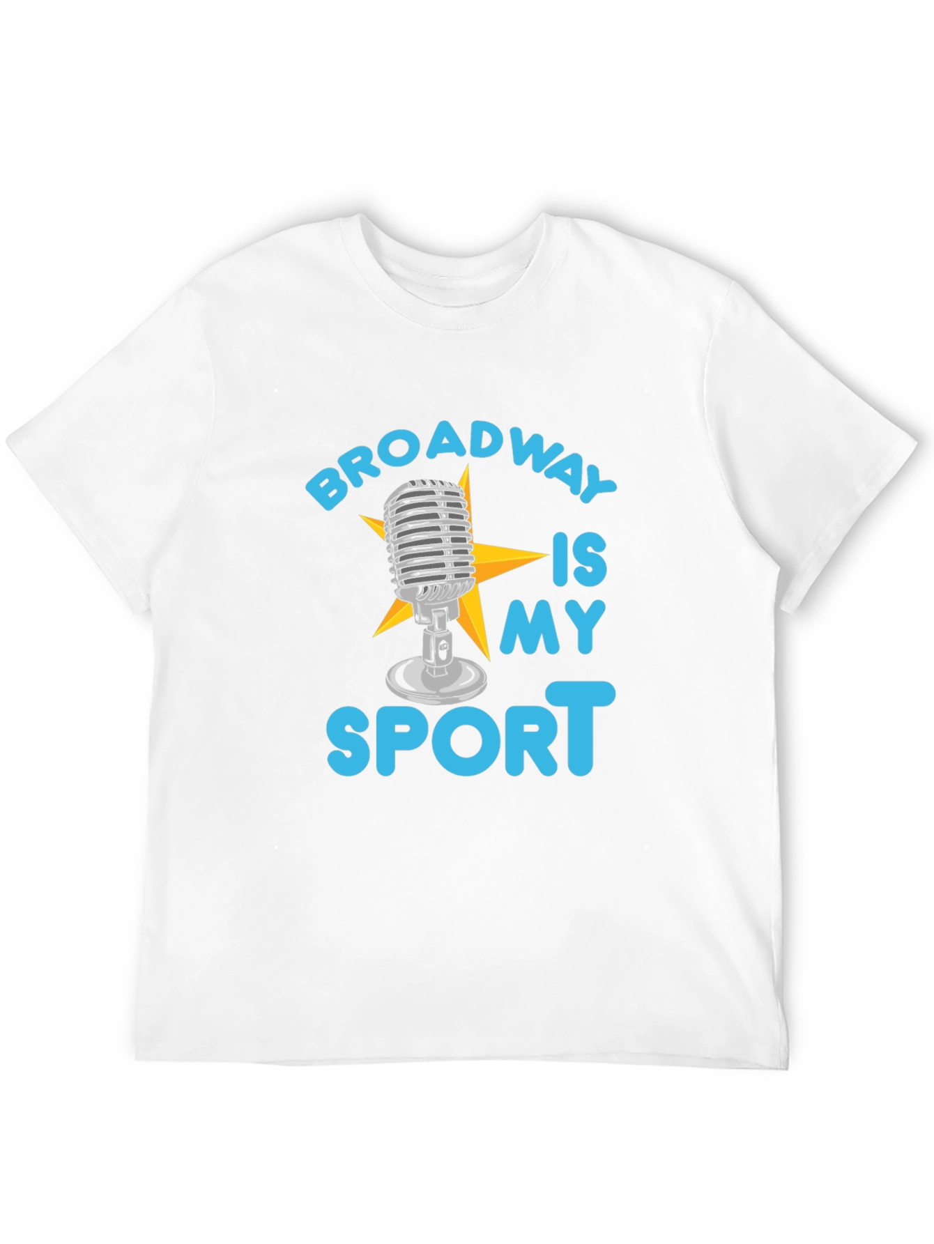 Broadway Is My Sport T-Shirt - Black