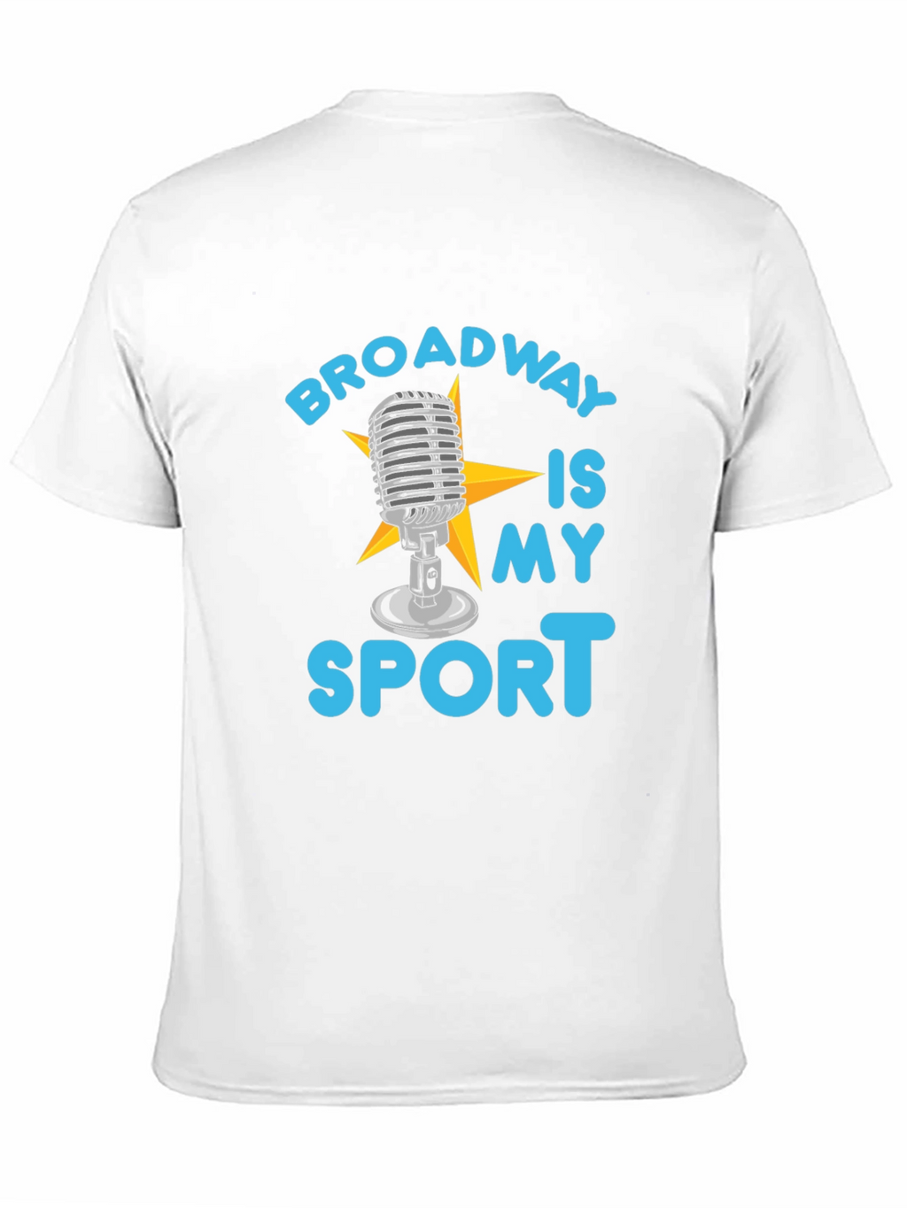 Broadway Is My Sport T-Shirt - Black