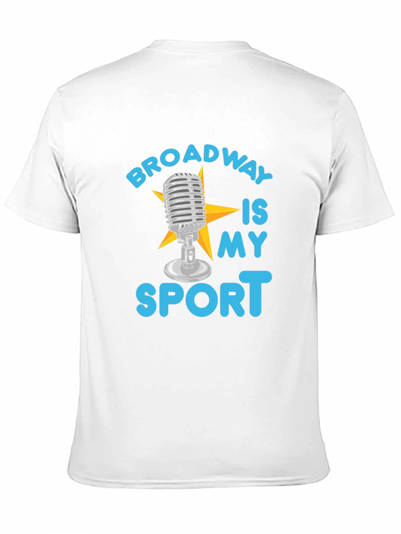 Broadway Is My Sport T-Shirt - Black