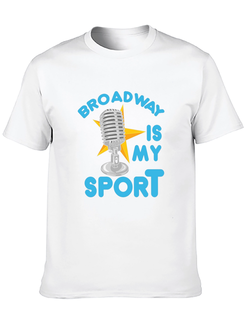 Broadway Is My Sport T-Shirt - Black