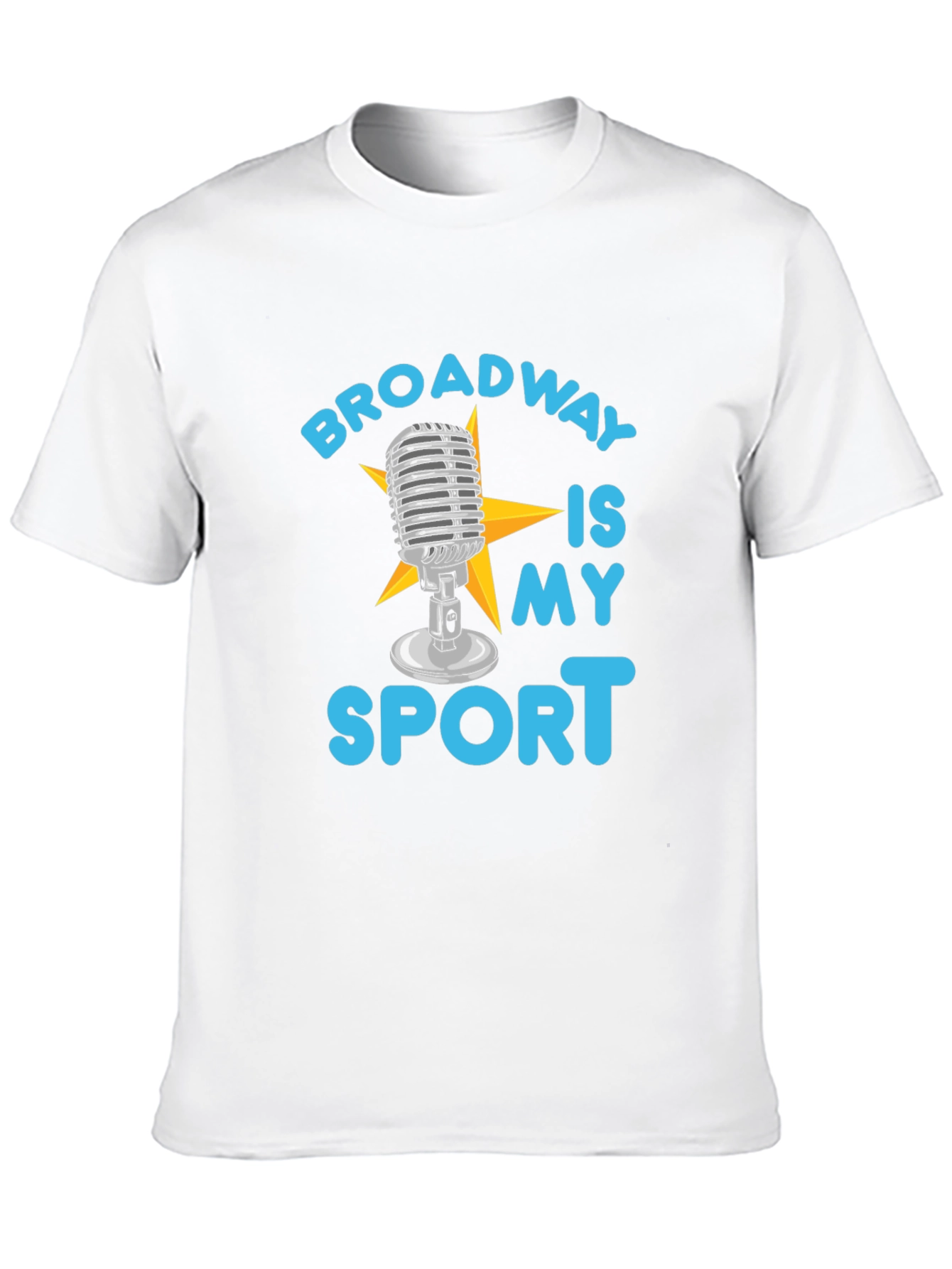 Broadway Is My Sport T-Shirt - Black