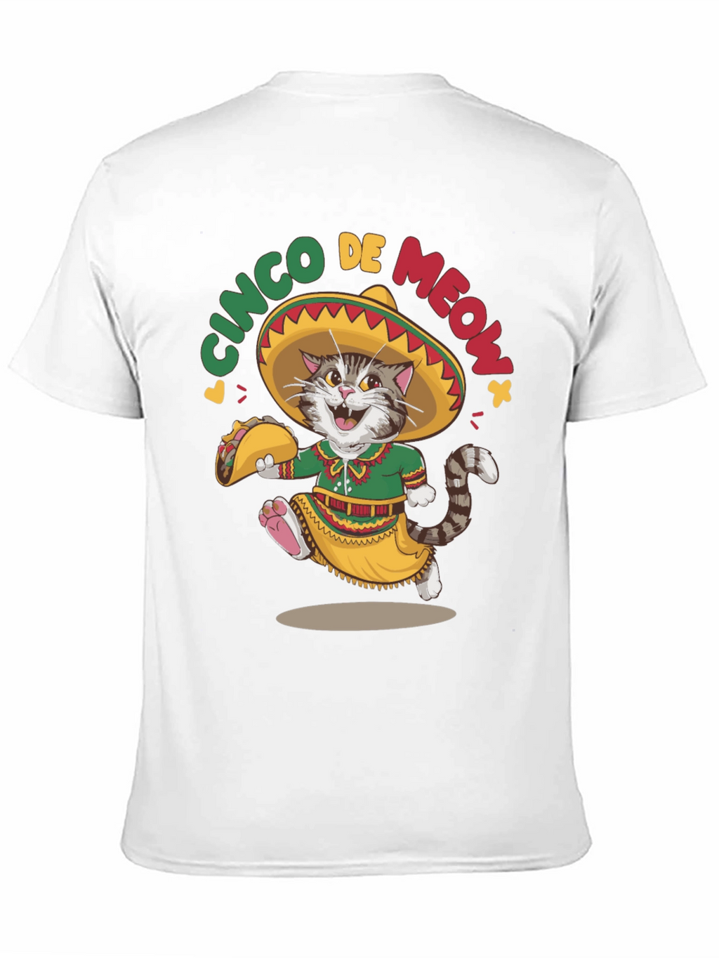 Cinco De Meow Cat T-Shirt
