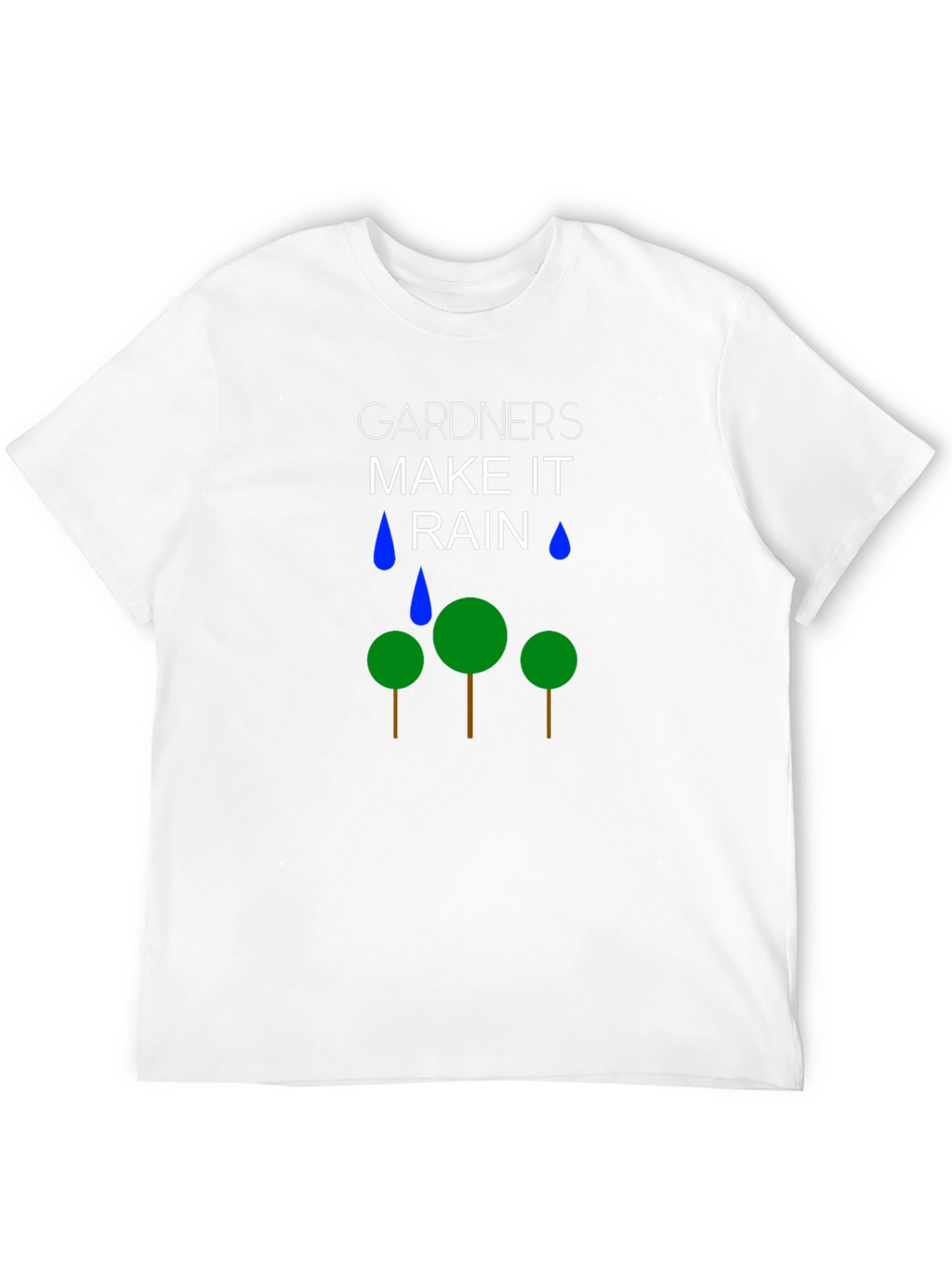 Gardeners Make It Rain Black T-Shirt