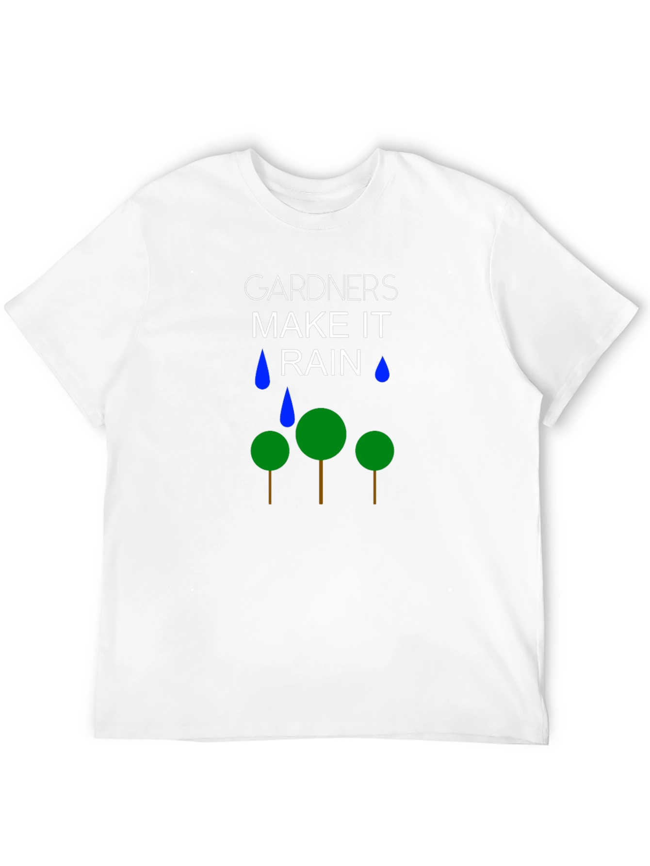 Gardeners Make It Rain Black T-Shirt