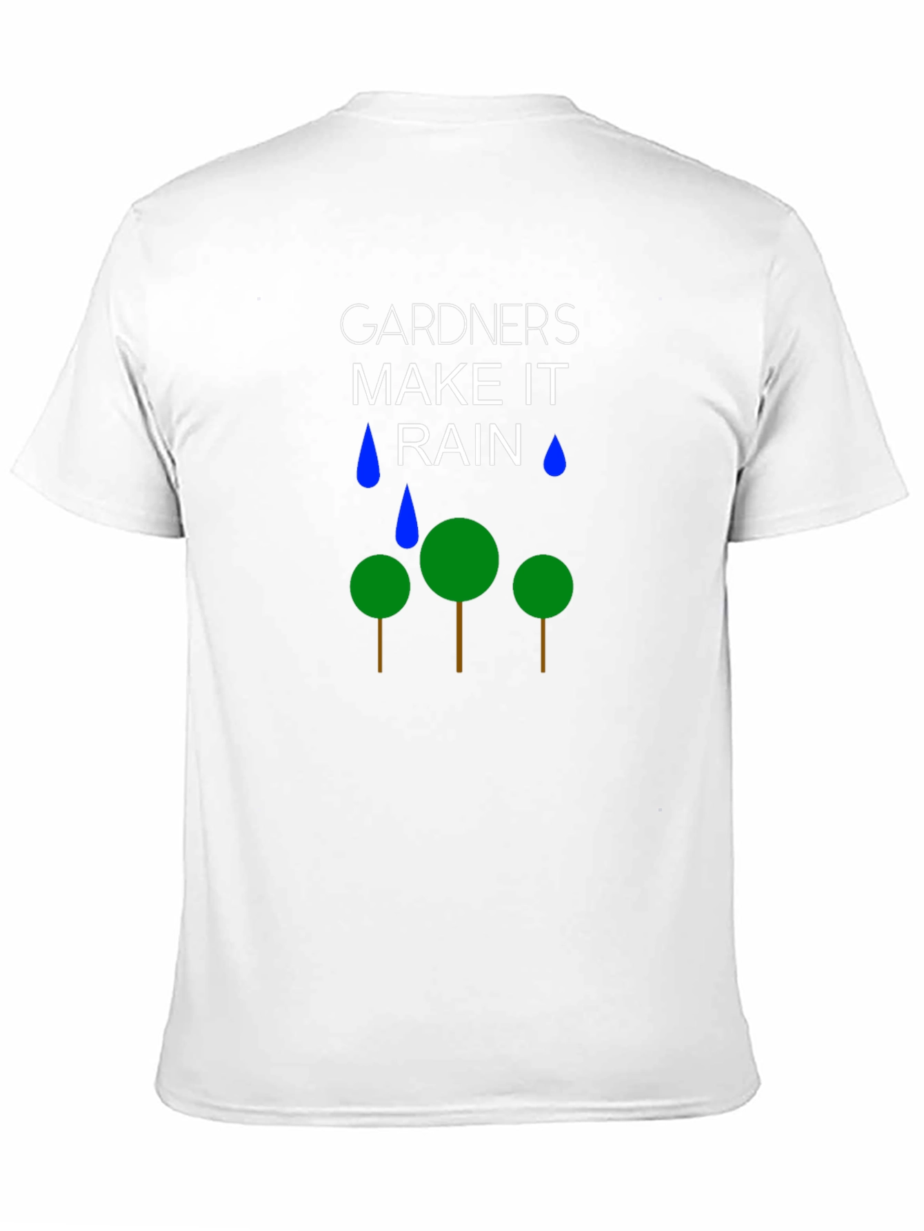 Gardeners Make It Rain Black T-Shirt