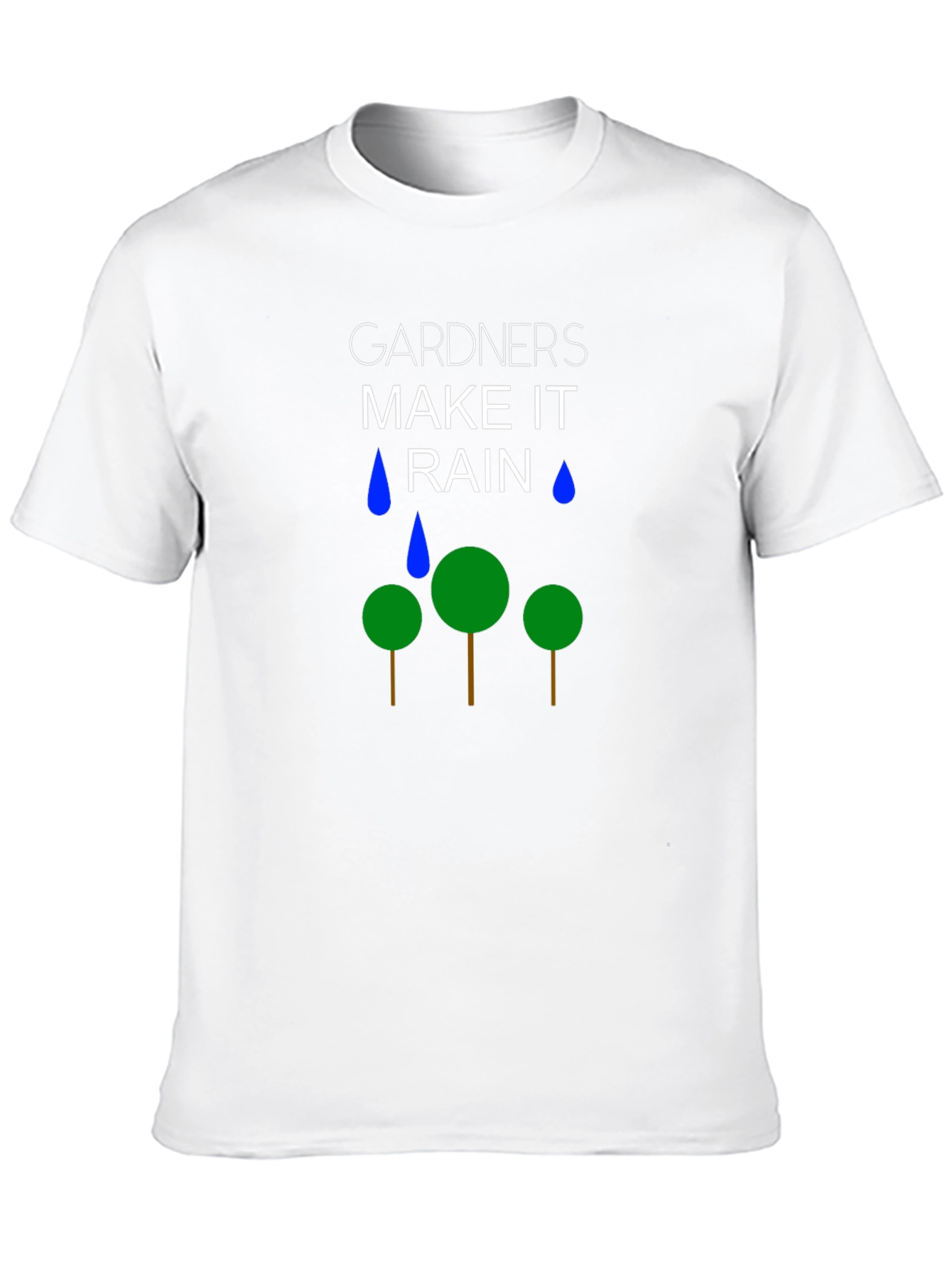 Gardeners Make It Rain Black T-Shirt