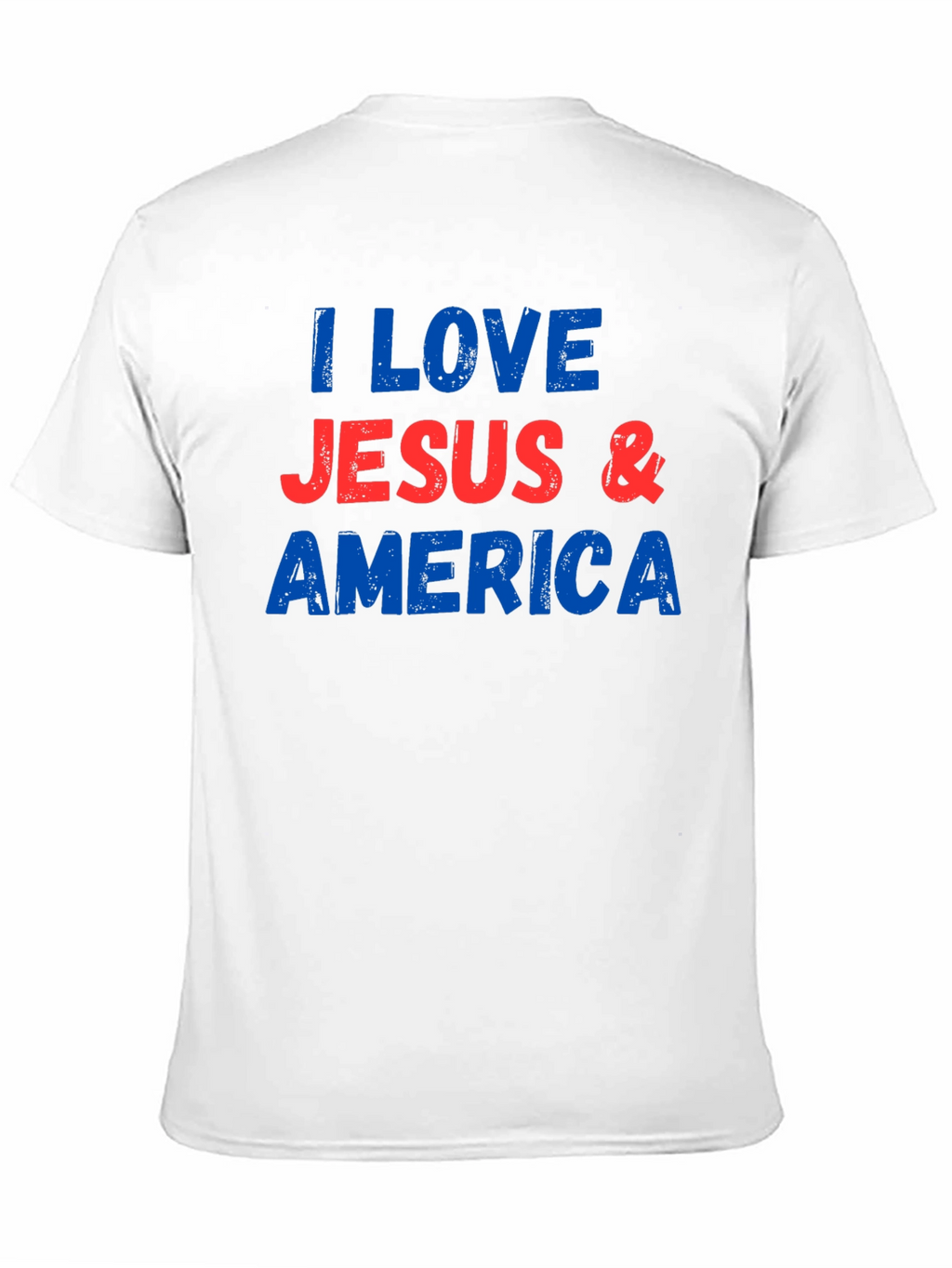 I Love Jesus & America Graphic T-Shirt