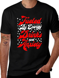 Fueled by Energy Drinks and Anxiety T-Shirt - Black