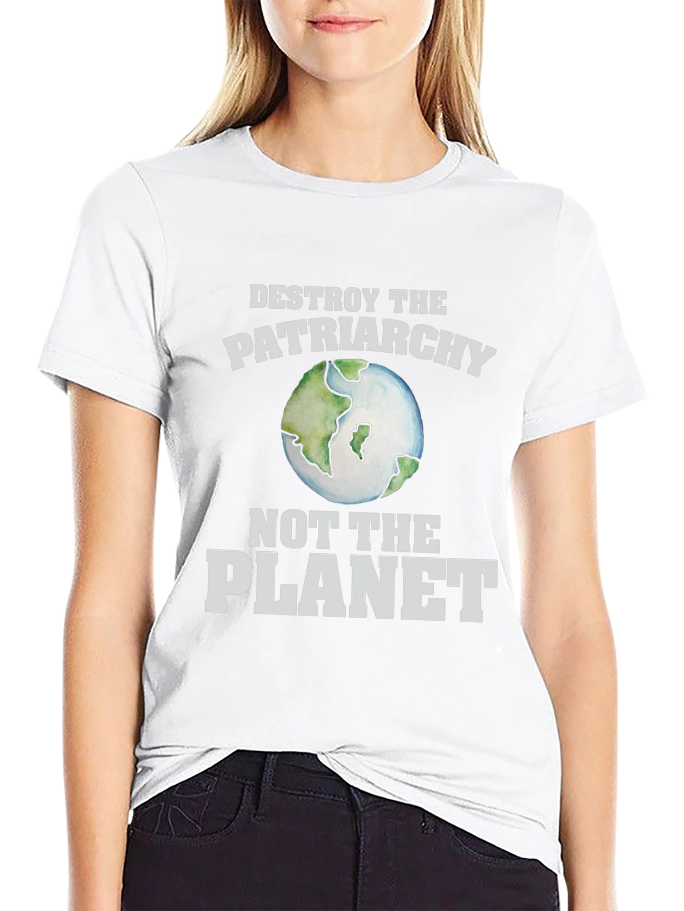 Destroy the Patriarchy T-Shirt - Earth Day Activism