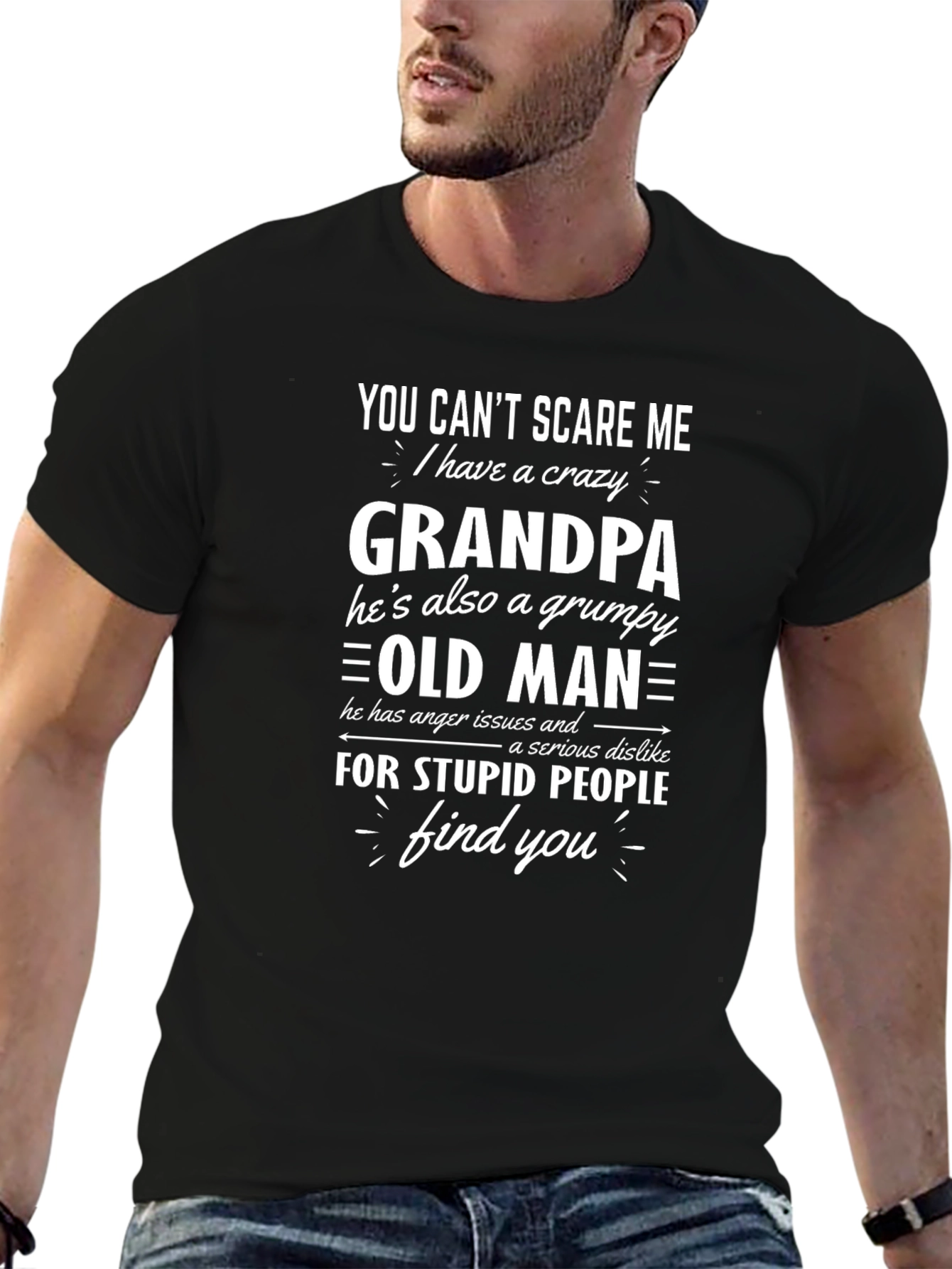 Crazy Grandpa Old Man T-Shirt