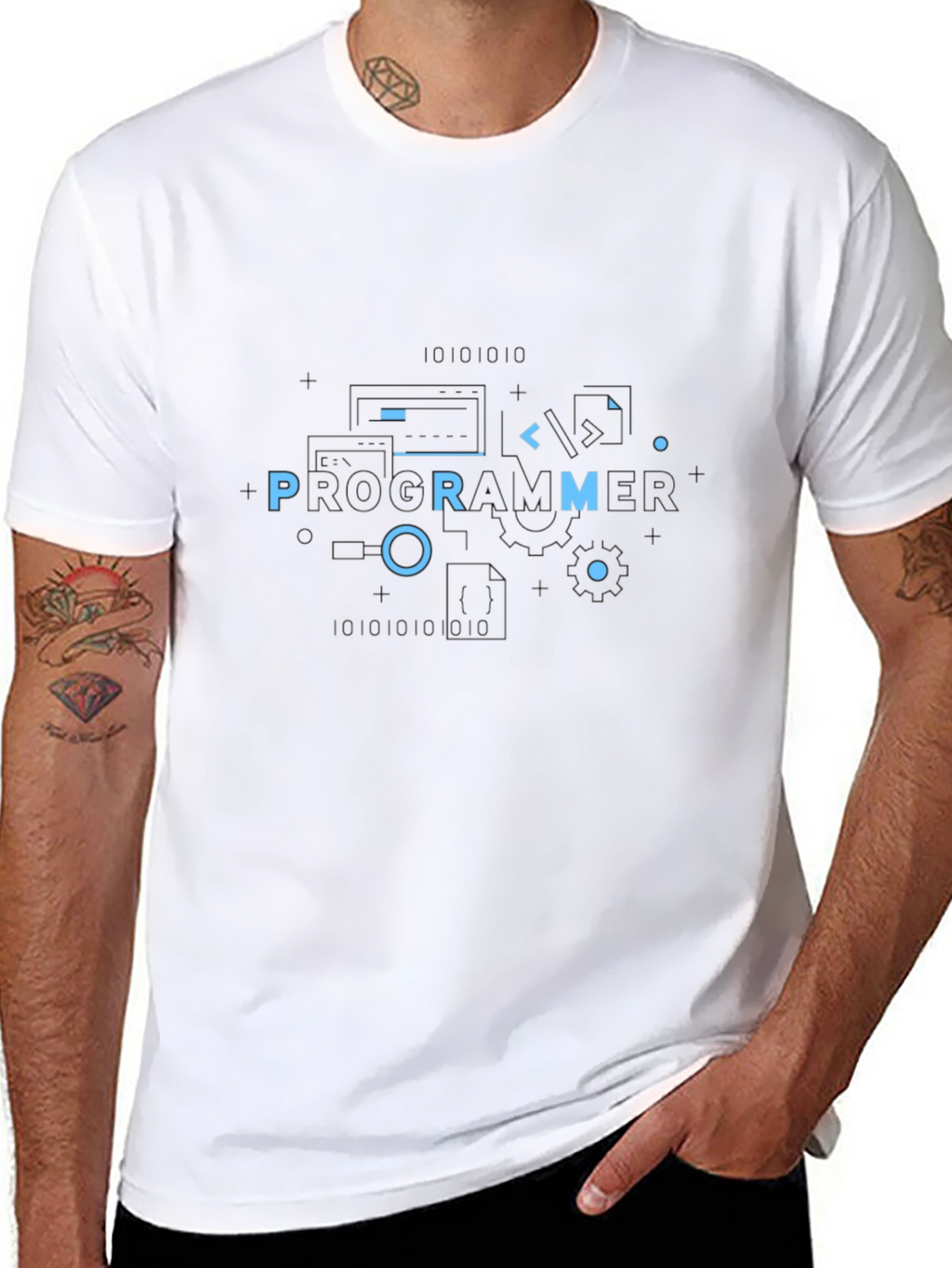 Geometric T-Shirt for Men