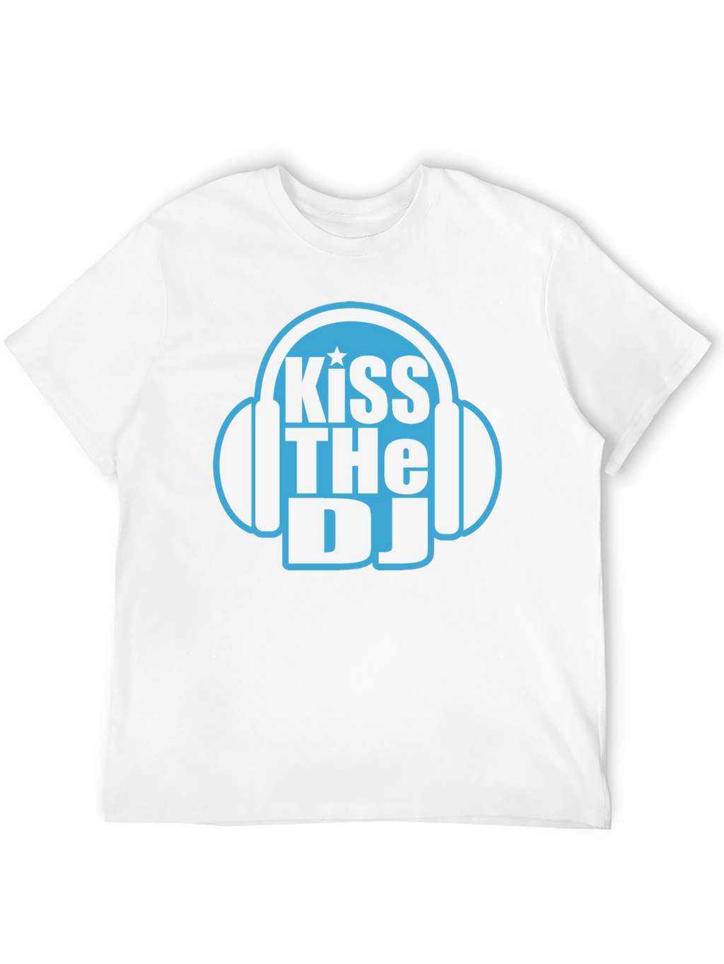 Kiss The DJ Graphic Tee - Music Lovers T-Shirt