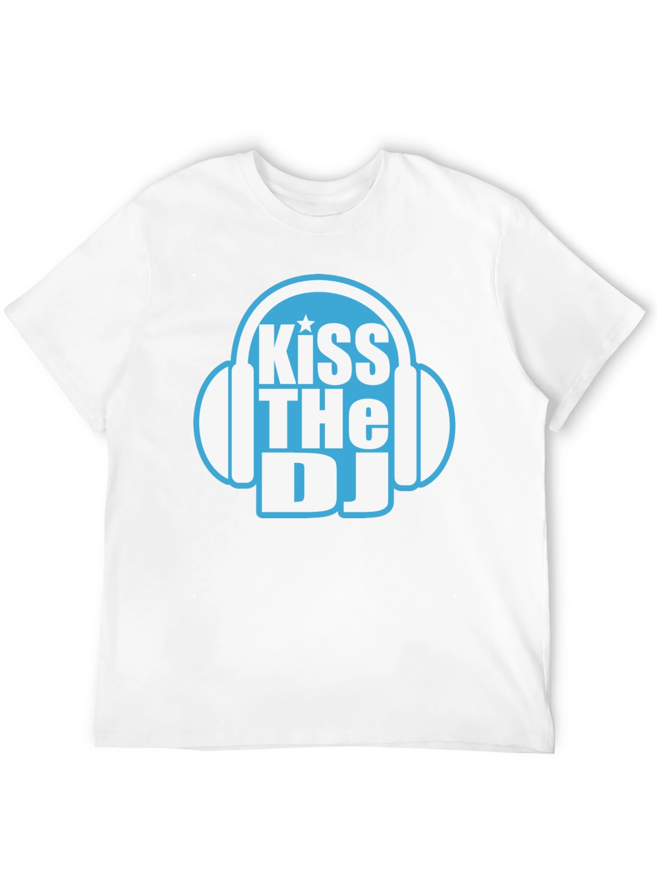 Kiss The DJ Graphic Tee - Music Lovers T-Shirt