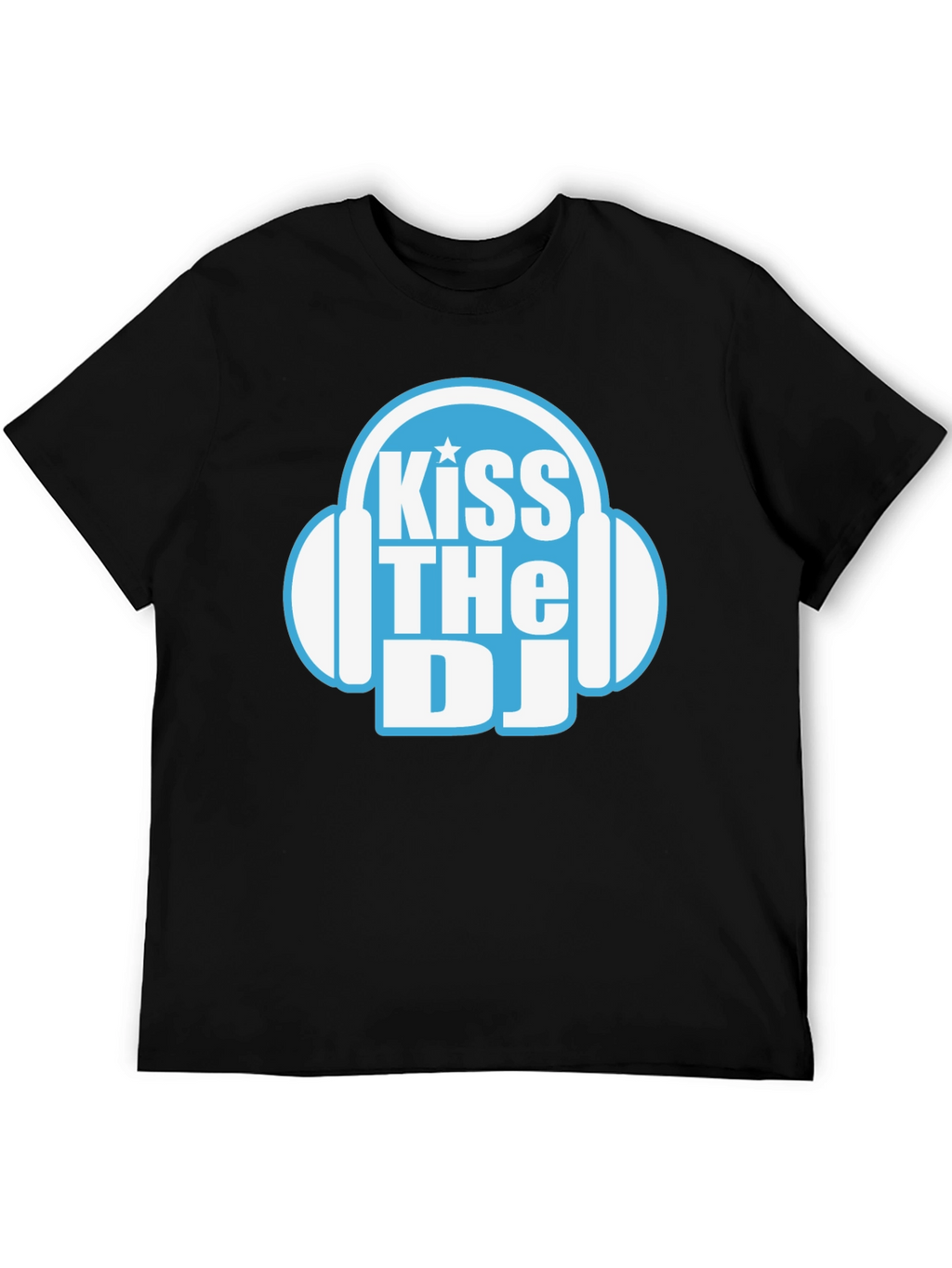 Kiss The DJ Graphic Tee - Music Lovers T-Shirt