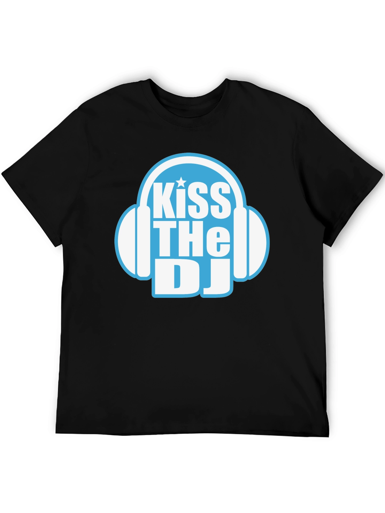 Kiss The DJ Graphic Tee - Music Lovers T-Shirt