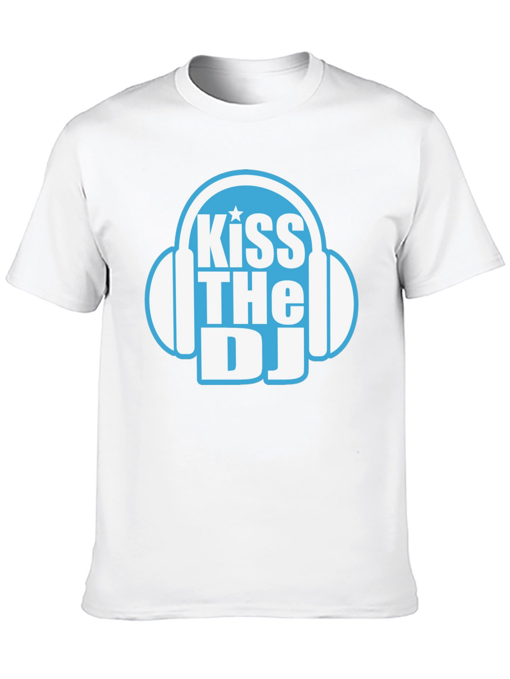 Kiss The DJ Graphic Tee - Music Lovers T-Shirt