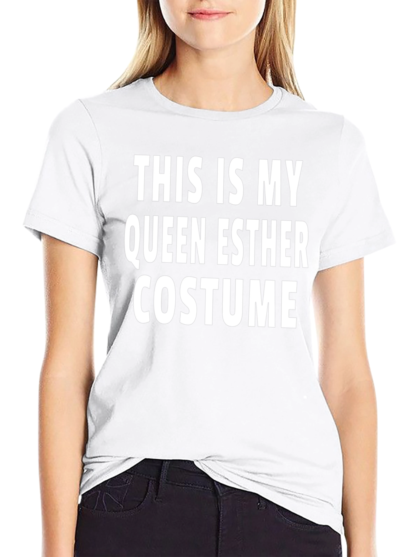 Queen Esther Costume T-Shirt - Funny Purim Tee