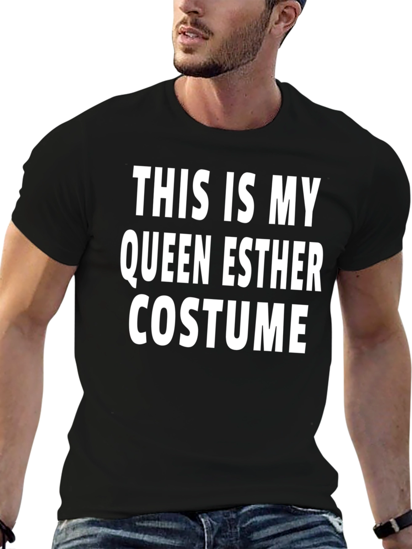 Queen Esther Costume T-Shirt - Funny Purim Tee