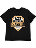 Axe Throwing Champion Graphic Tee
