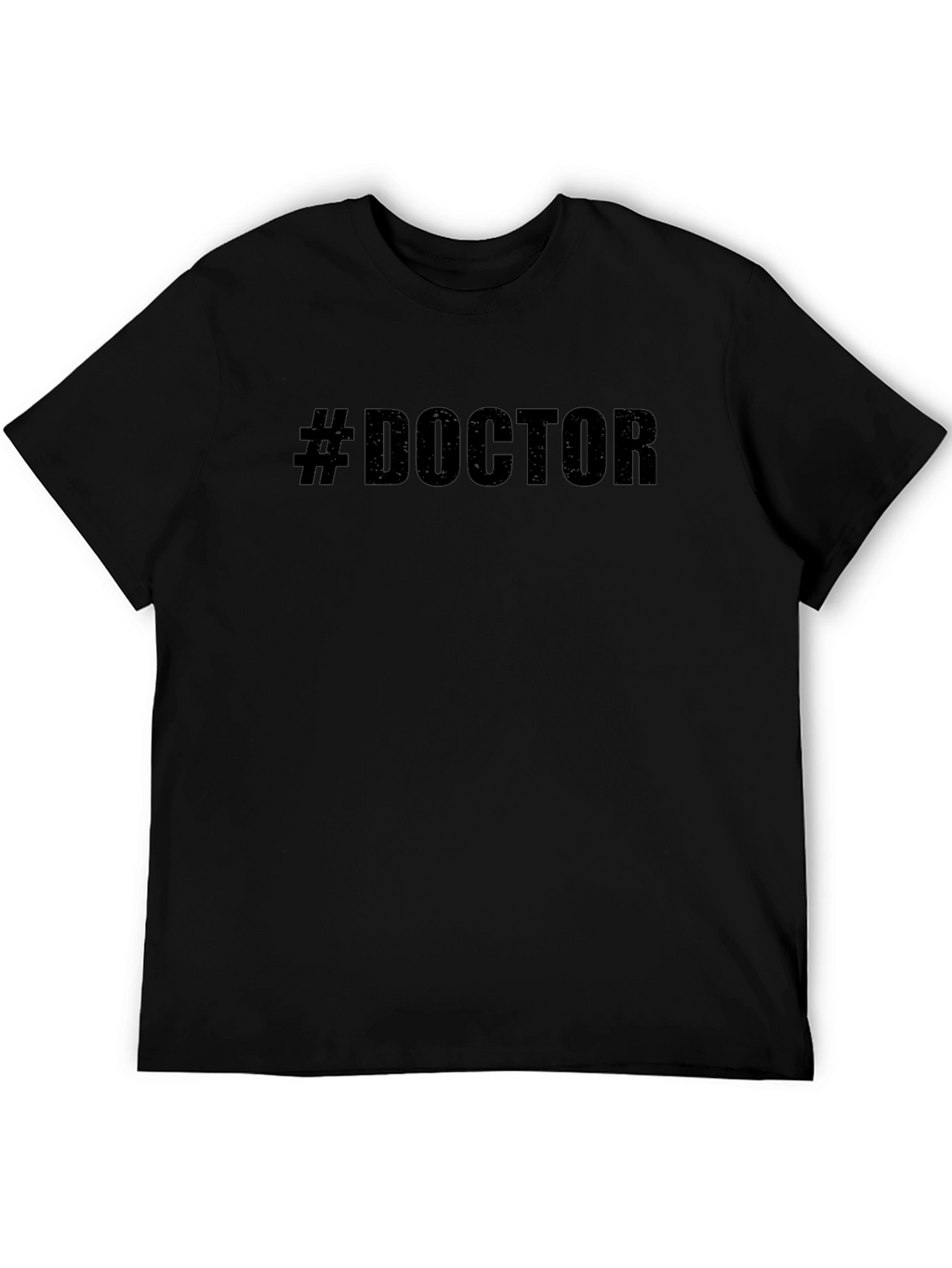#Doctor Black T-Shirt - Medical Profession Pride