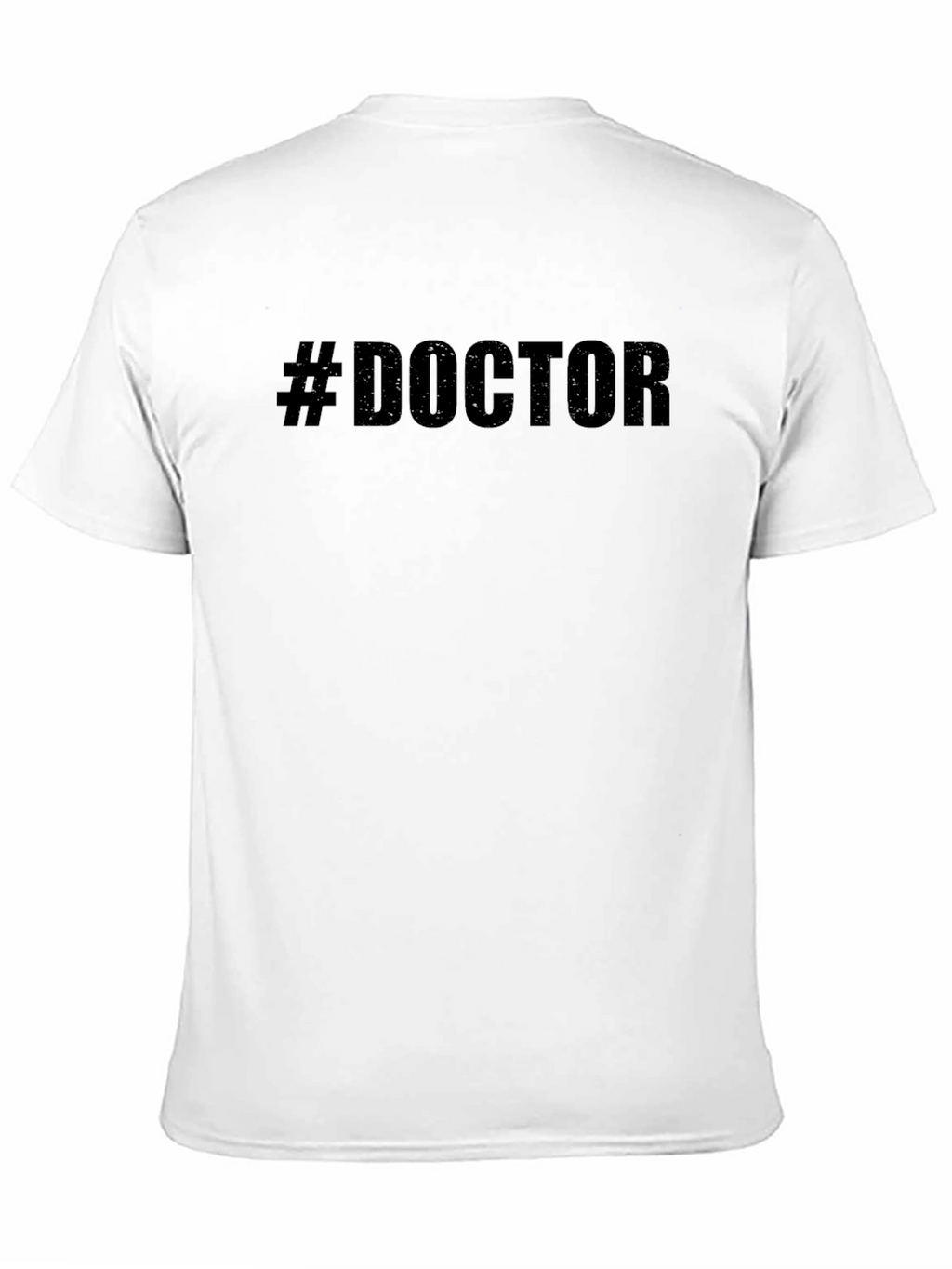#Doctor Black T-Shirt - Medical Profession Pride