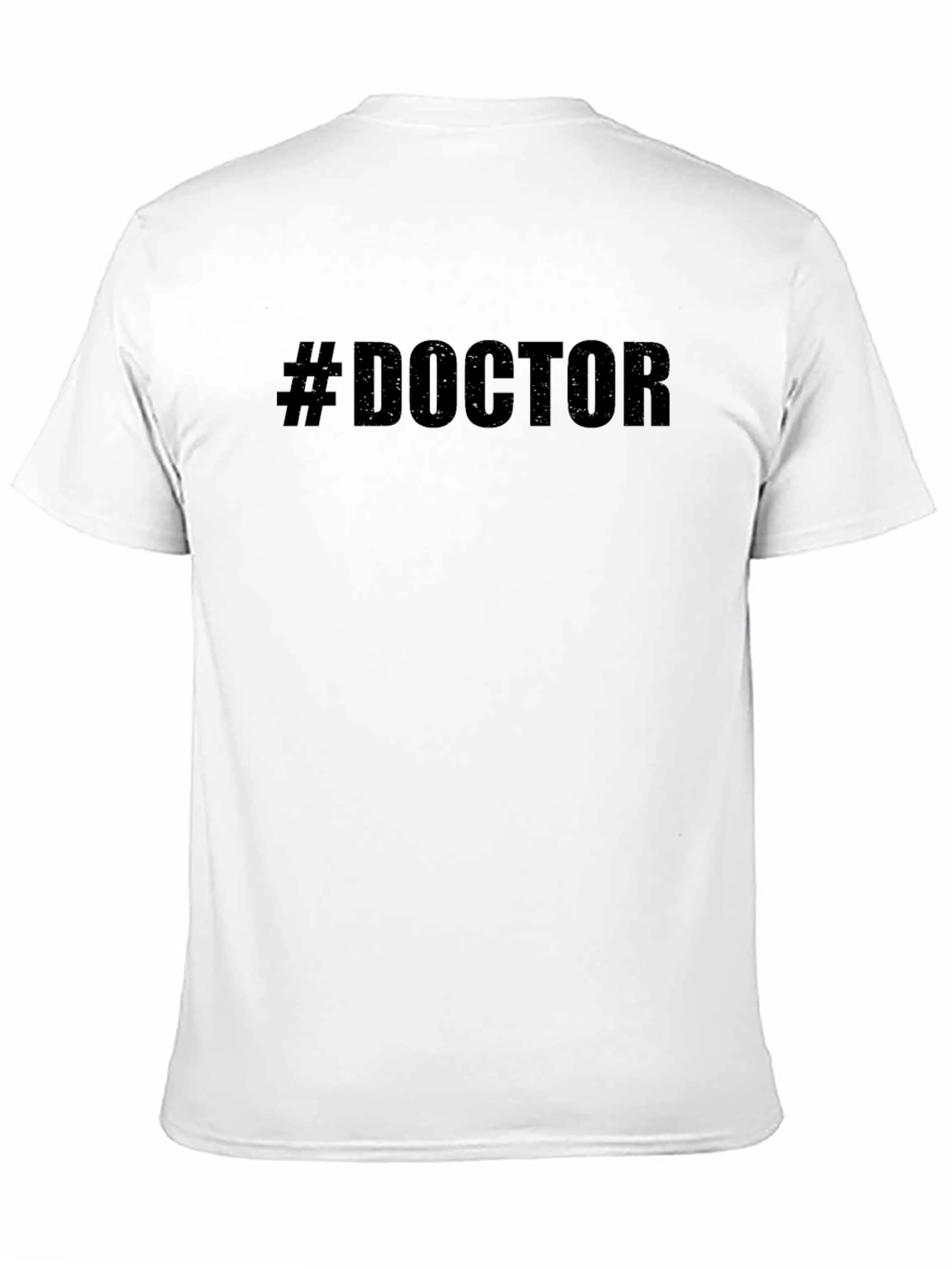 #Doctor Black T-Shirt - Medical Profession Pride