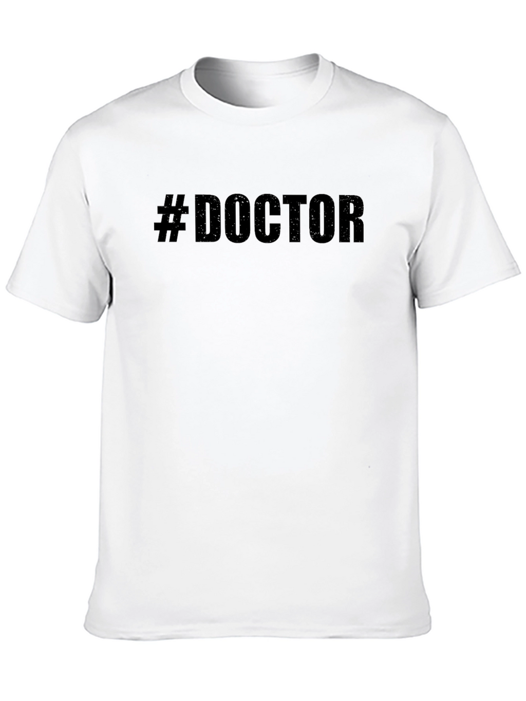 #Doctor Black T-Shirt - Medical Profession Pride