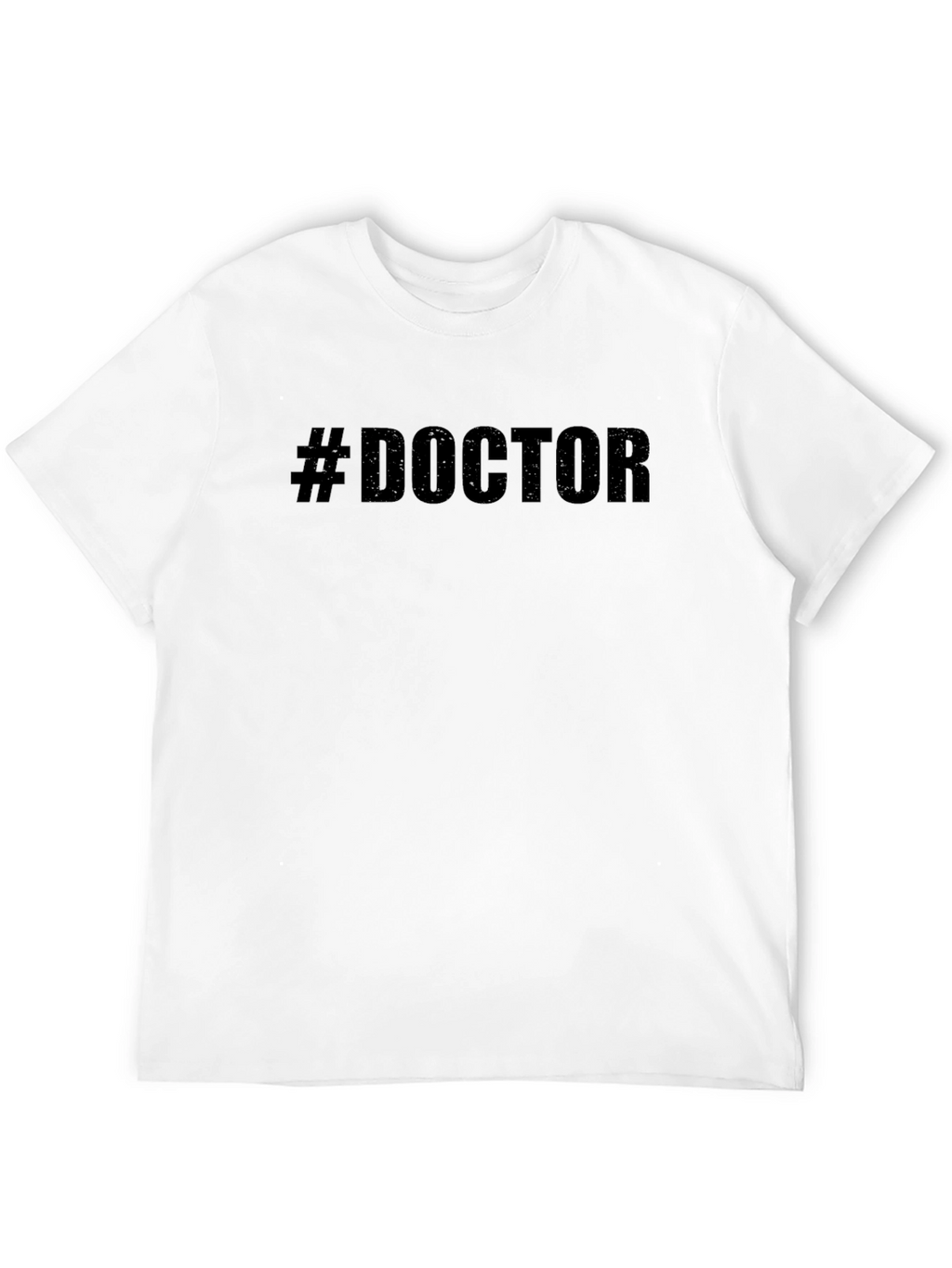 #Doctor Black T-Shirt - Medical Profession Pride