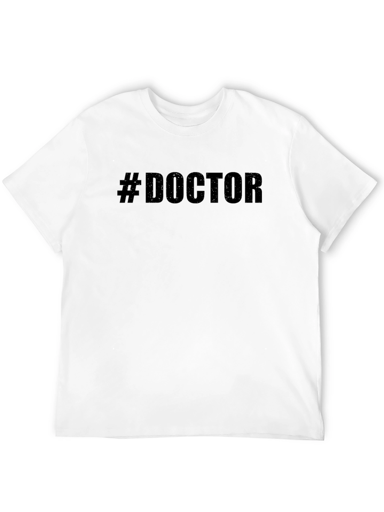 #Doctor Black T-Shirt - Medical Profession Pride