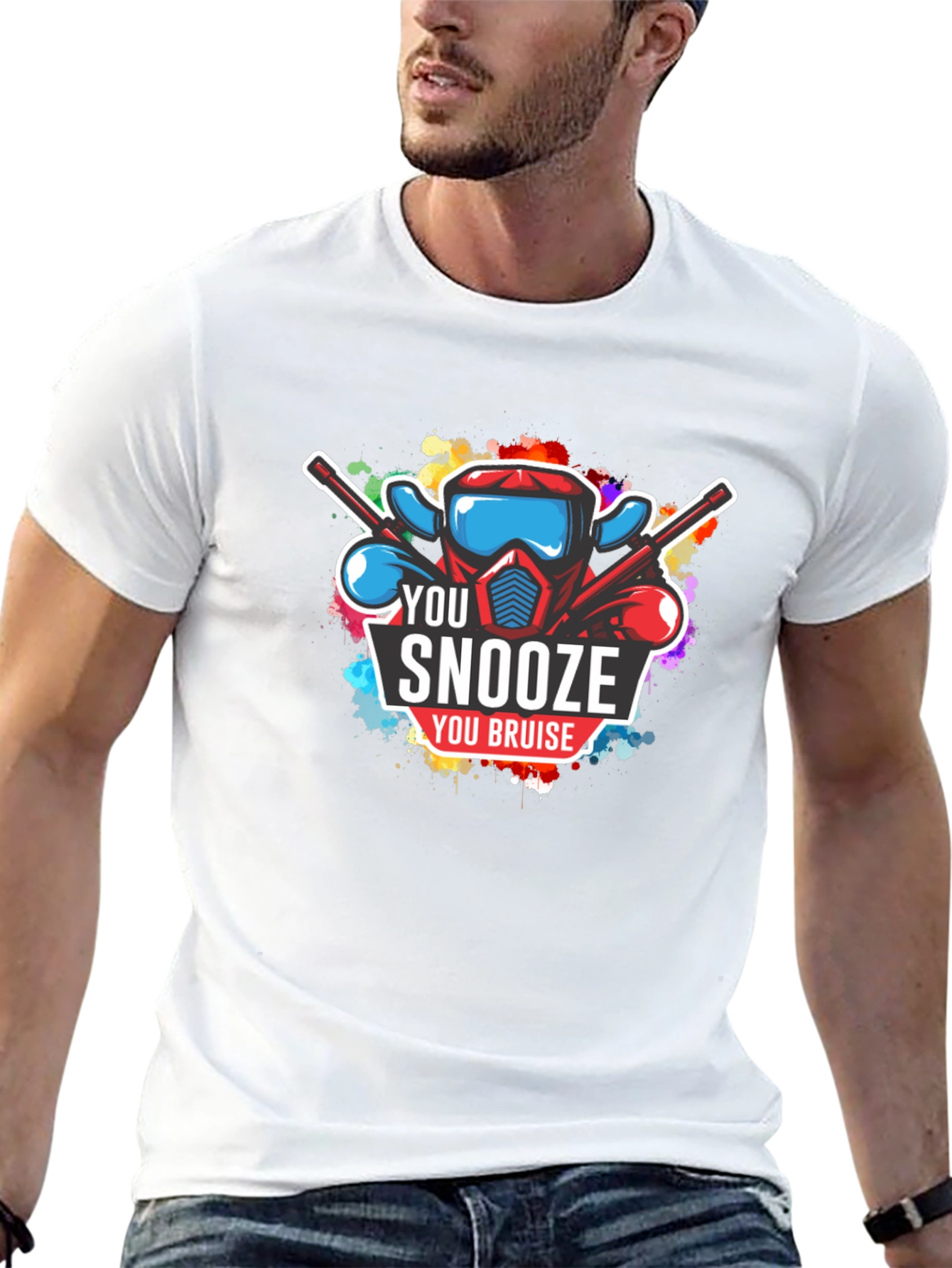 You Snooze You Bruise Paintball T-Shirt